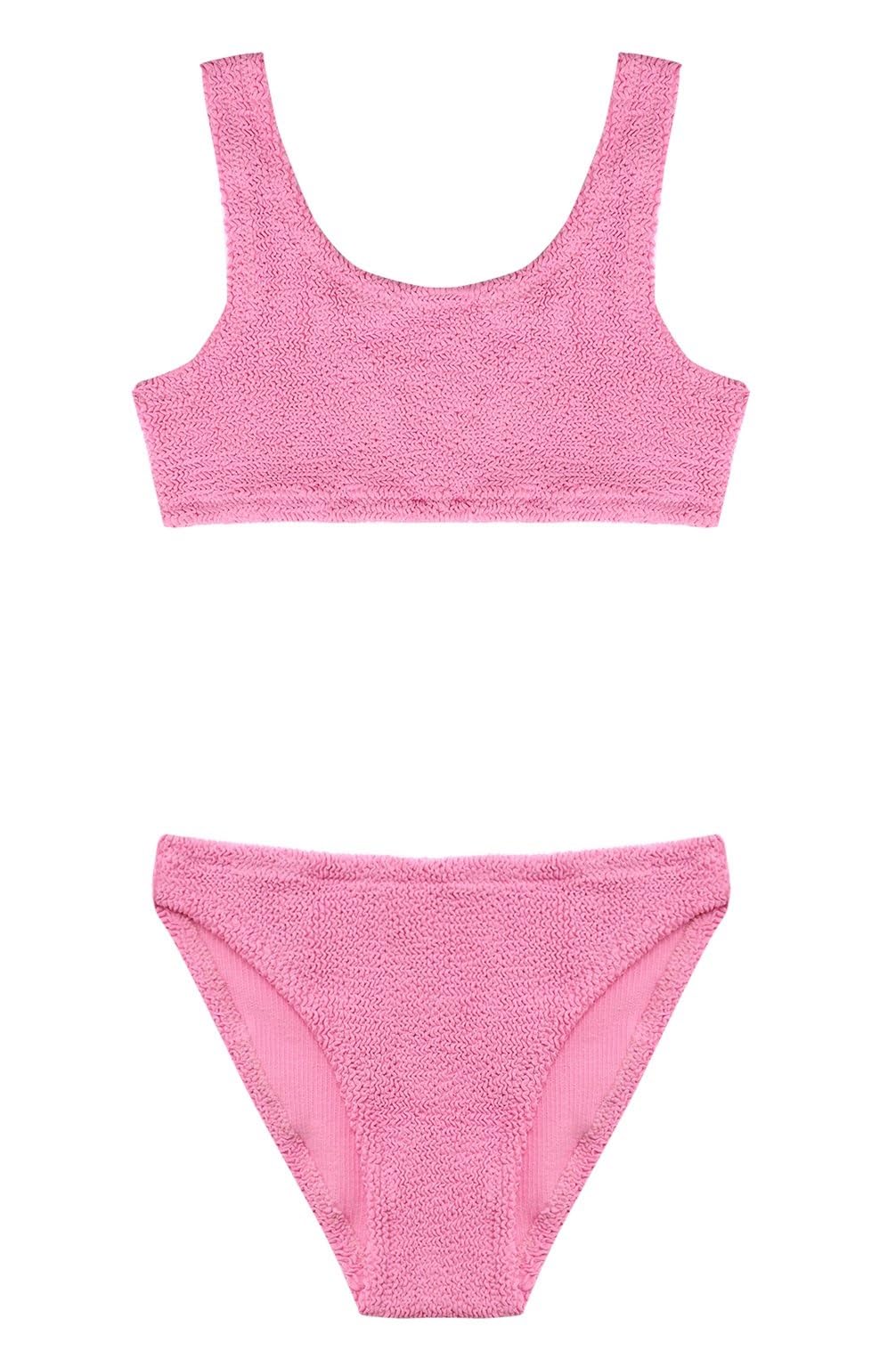 Saint Barth MC2 Costume Bikini 2 Pezzi Crinkle Rosa Fucsia