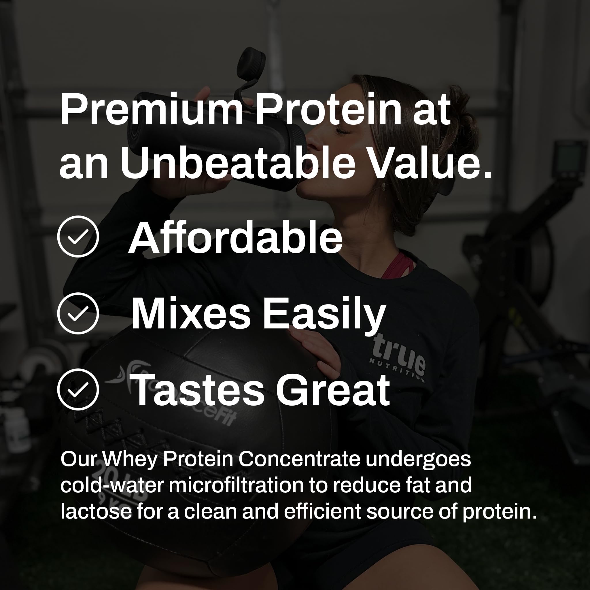 True Nutrition Whey Protein Concentrate, Chocolate Fudge Brownie, 2lb — Amazon image 9