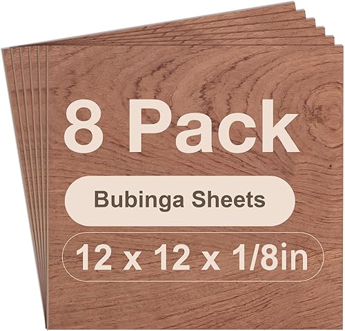 Miniatura 22 de ROBOTIME Paquete de 30 hojas de tilo de 1/8 x 12 x 16 pulgadas, en blanco para grabado láser, madera de 0.118 in para corte y grabado láser Madera