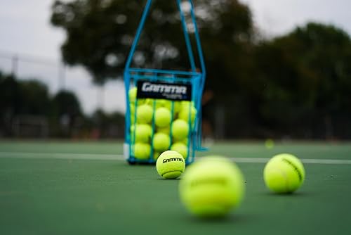 Miniatura 5 de GAMMA Sports Pressureless Tennis Balls Box - Ideal for Practice, Teaching, and Training with High-Visbility Felt - Indoor and Outdoor Court Play