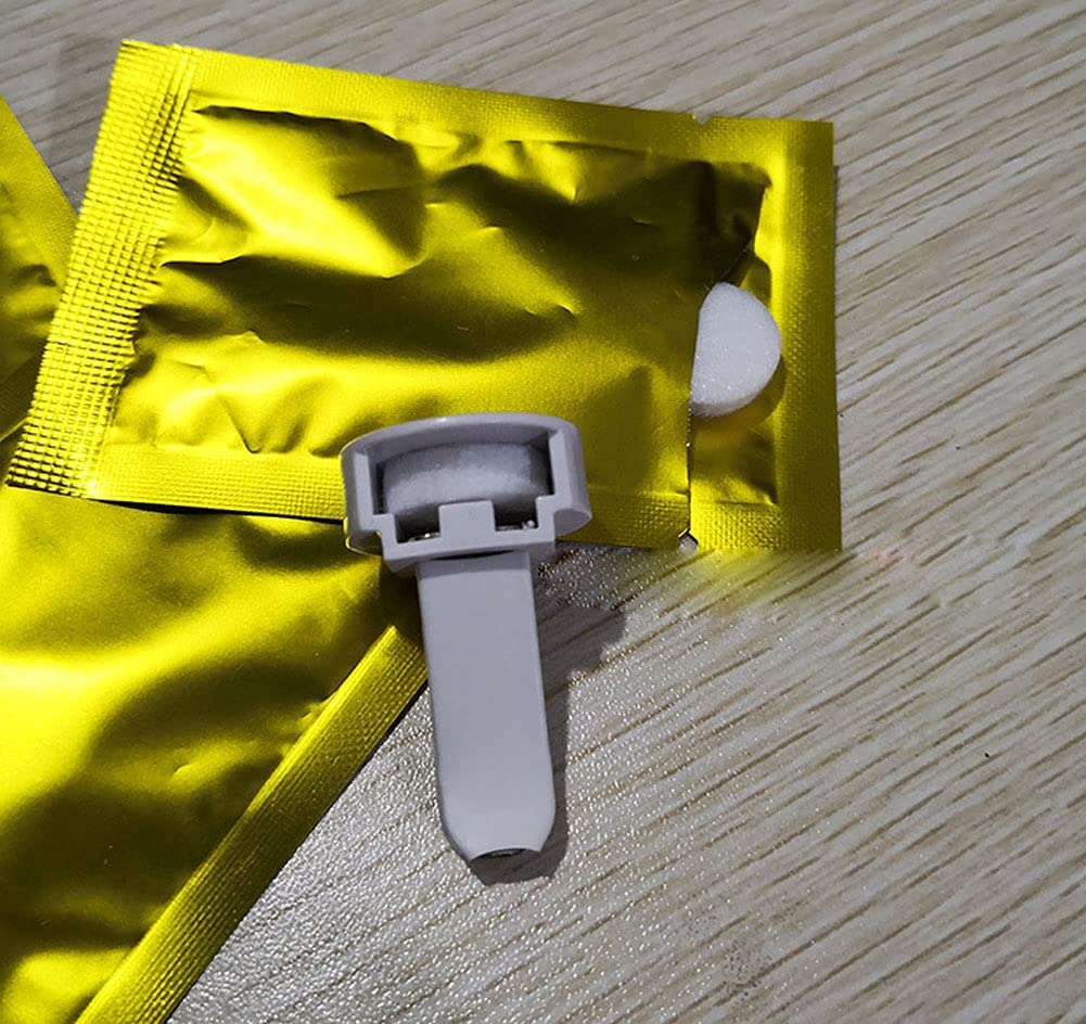 20 Cotton Pads For Car Air Vent Clips - 16mm Aromatherapy Replacement Pads For Auto Freshener Clips