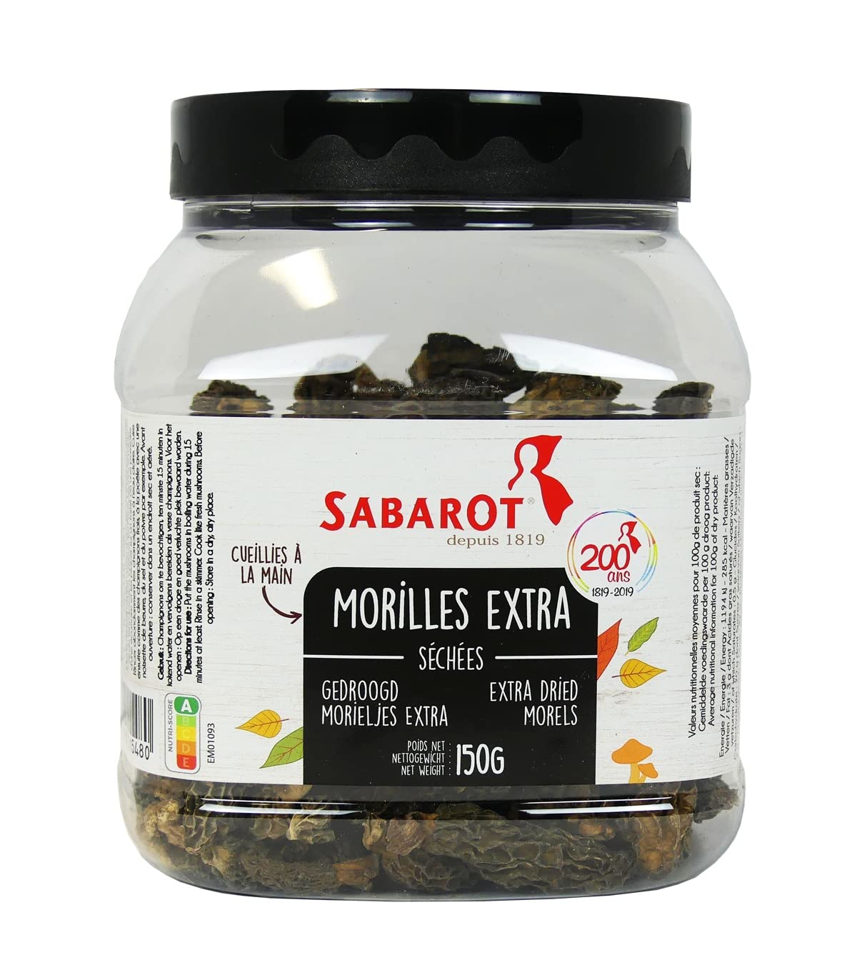 Sabarot - Morilles extra séchées 150g