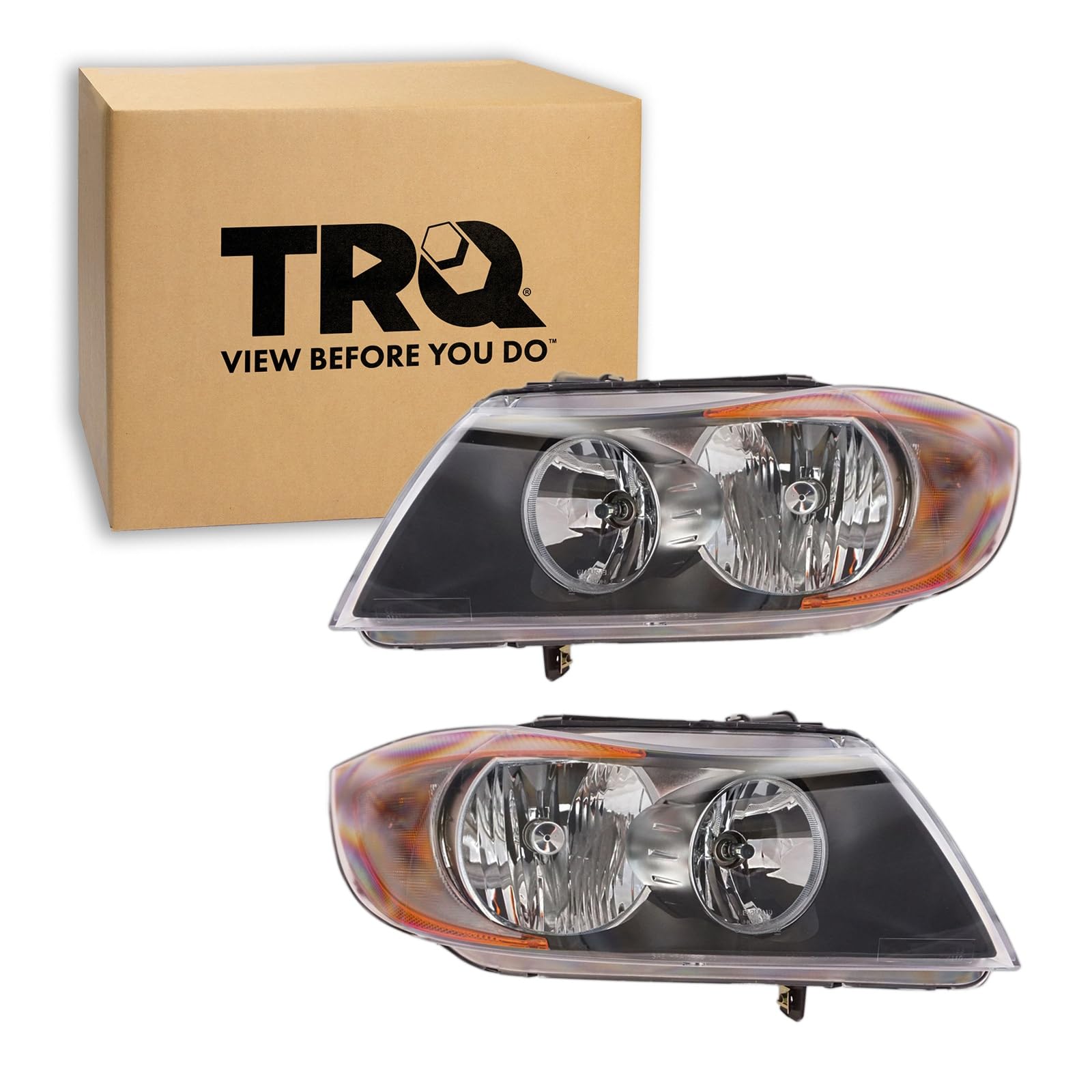 TRQ Headlight Assembly Set