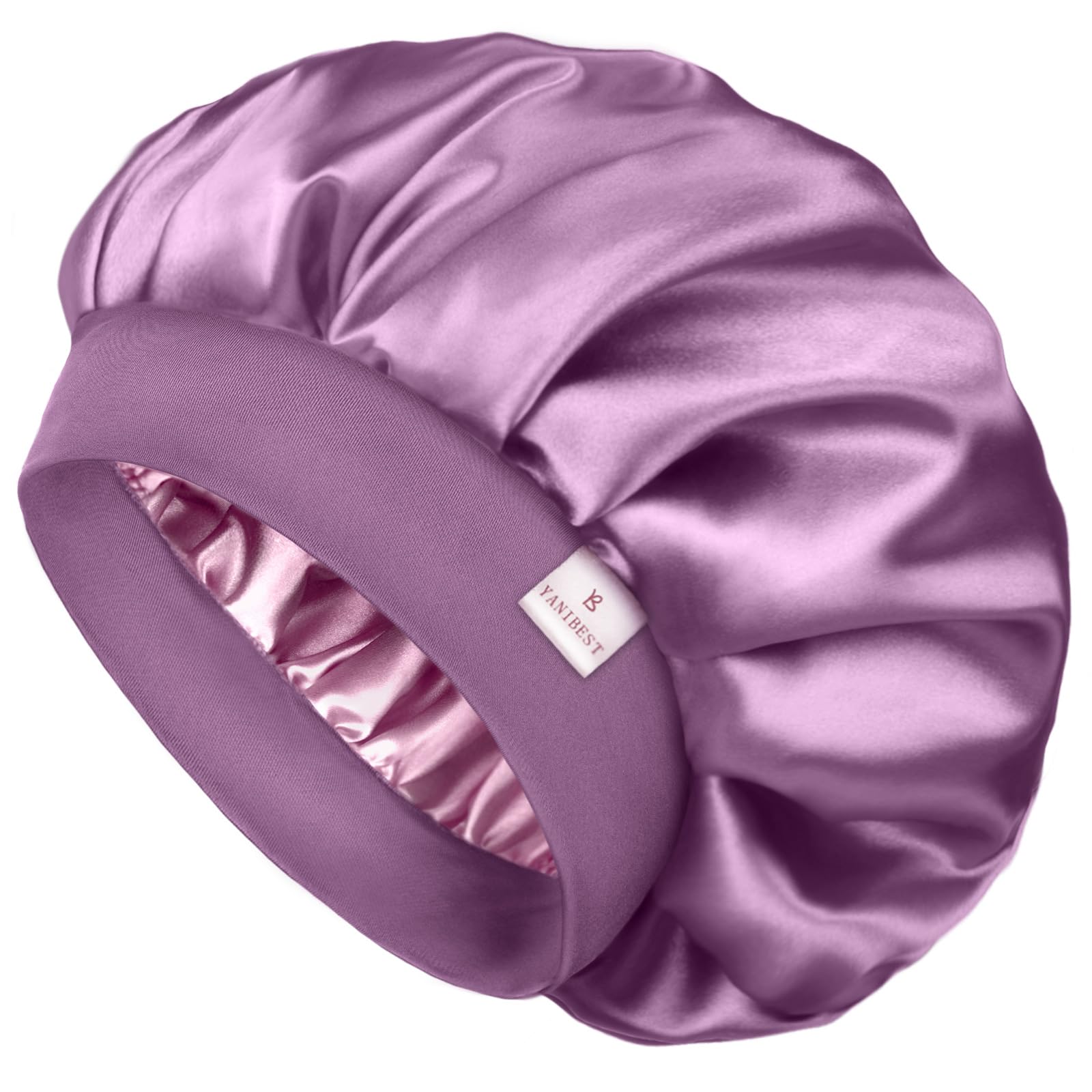 Bonnet For Men Hair Bonnet For Sleeping Double Layer Satin Bonnets For Black Women Curly Hair Braids