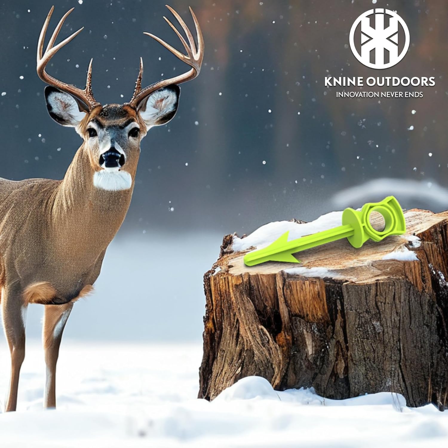 KNINE OUTDOORS Butt Out Game Dressing Tool for Field Dressing, Hunting Accessories for Men, Deer Hunting Gear, Big Game Dressing Tool