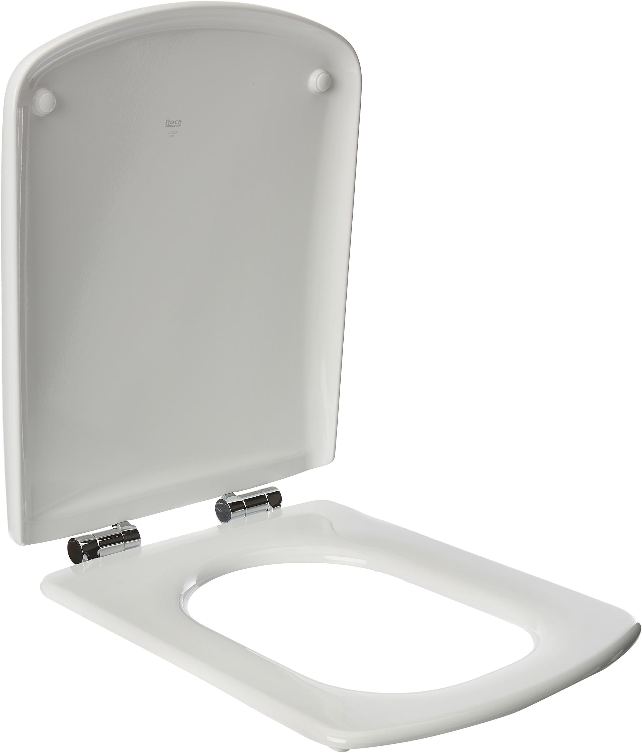 Roca Sydney WC Toilet Seat with Soft Close Hinges in White Amazon.co