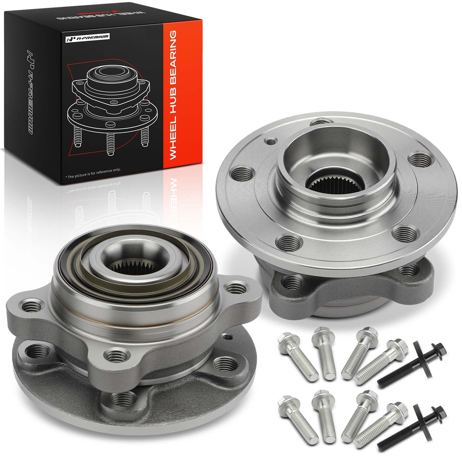 Amazon.com: A-Premium 2 x Front Wheel Bearing and Hub Assembly