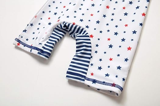 Costume Intero Neonato Con Protezione UV 50+ - Manica Corta E Cuffia Integrata | Ideale Per Mare E Piscina - Foto 2