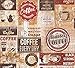 Produktbild A.S. Création Papiertapete Il Decoro Tapete Kaffee 10,05 m x 0,53 m beige braun rot Made in Germany 334801 33480-1
