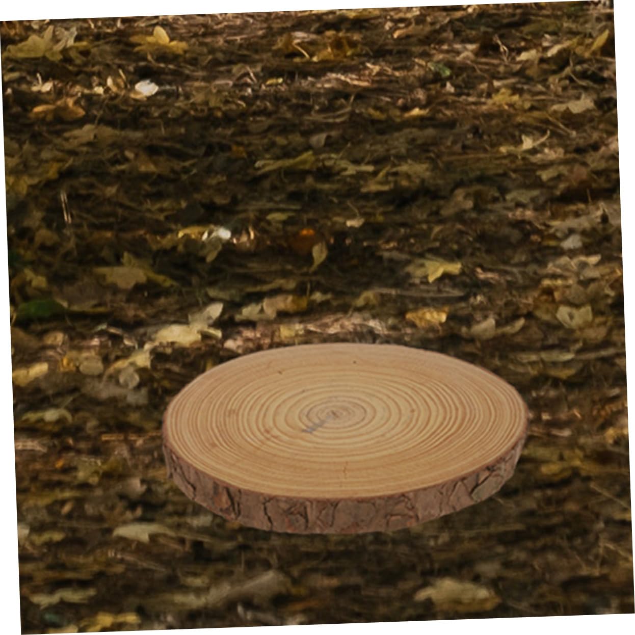 Piedras para Escalones de Jardín de Madera Adoquín de Jardín en Forma de Tronco para Pasarela Exterior y Decoración