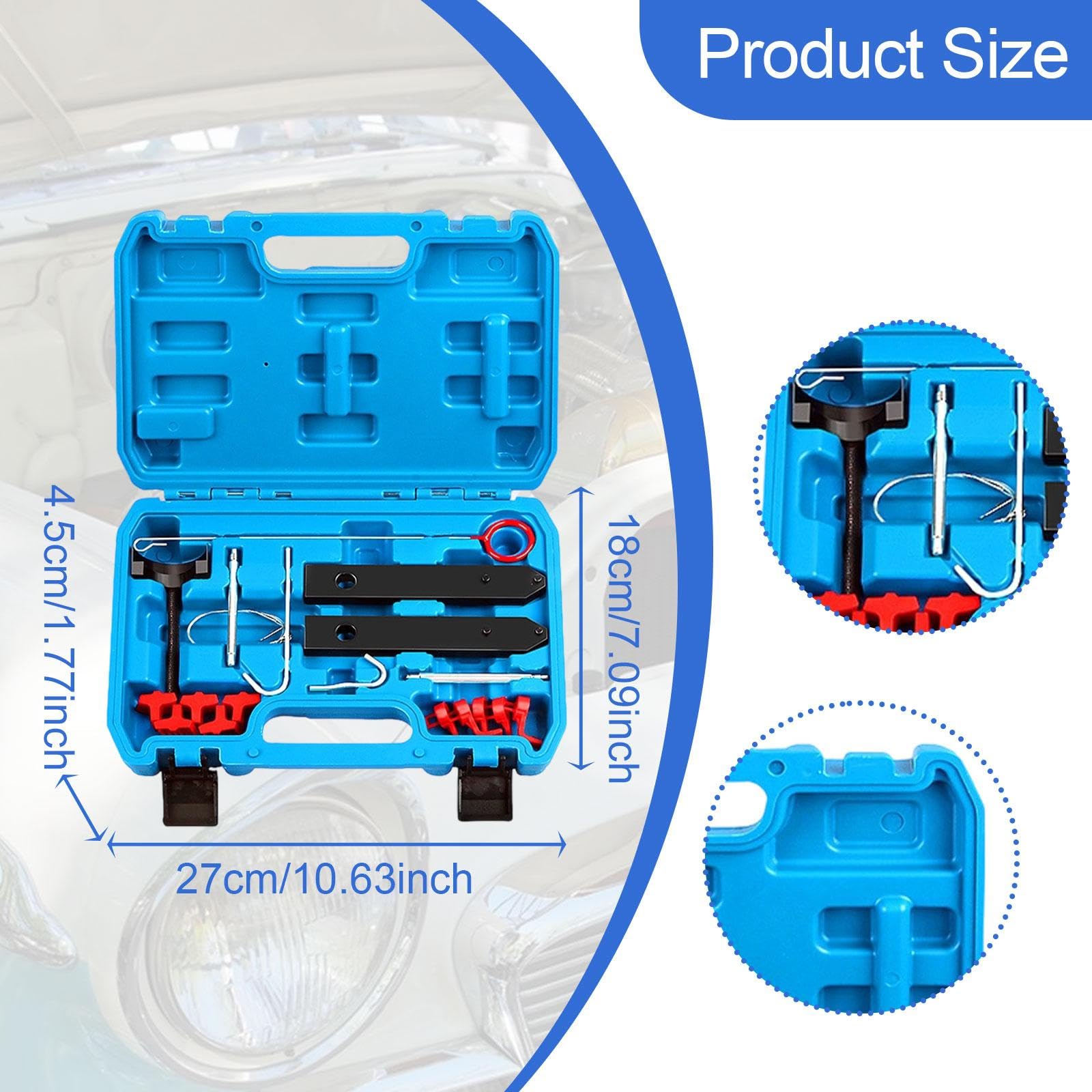 MagiDeal Oil Pump Balance Shaft Timing Tool Kit 2027100090 Repair Hand Tools for 2.0T Engine Adjustment Tool for K4 WL Gu Systems