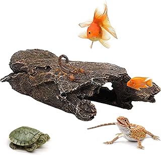 大型爬虫類用シェルター（岩・洞窟型）