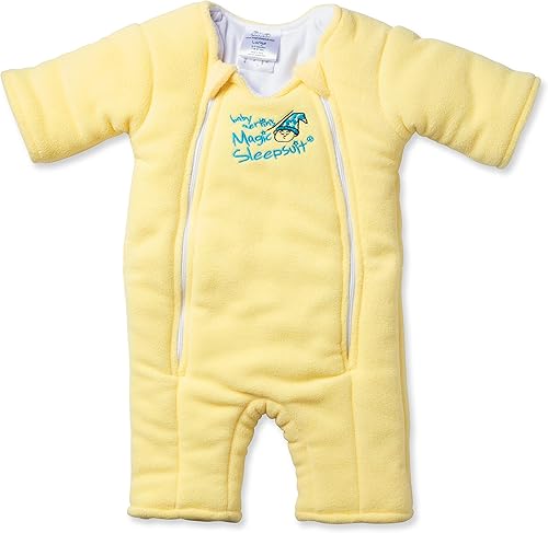 Baby Merlin's Magic Merlin - Pijama de microforro polar para bebé de transición - Traje de dormir para bebés de 3 a 6 meses y 6 a 9 meses disponible en Yaxa Peru