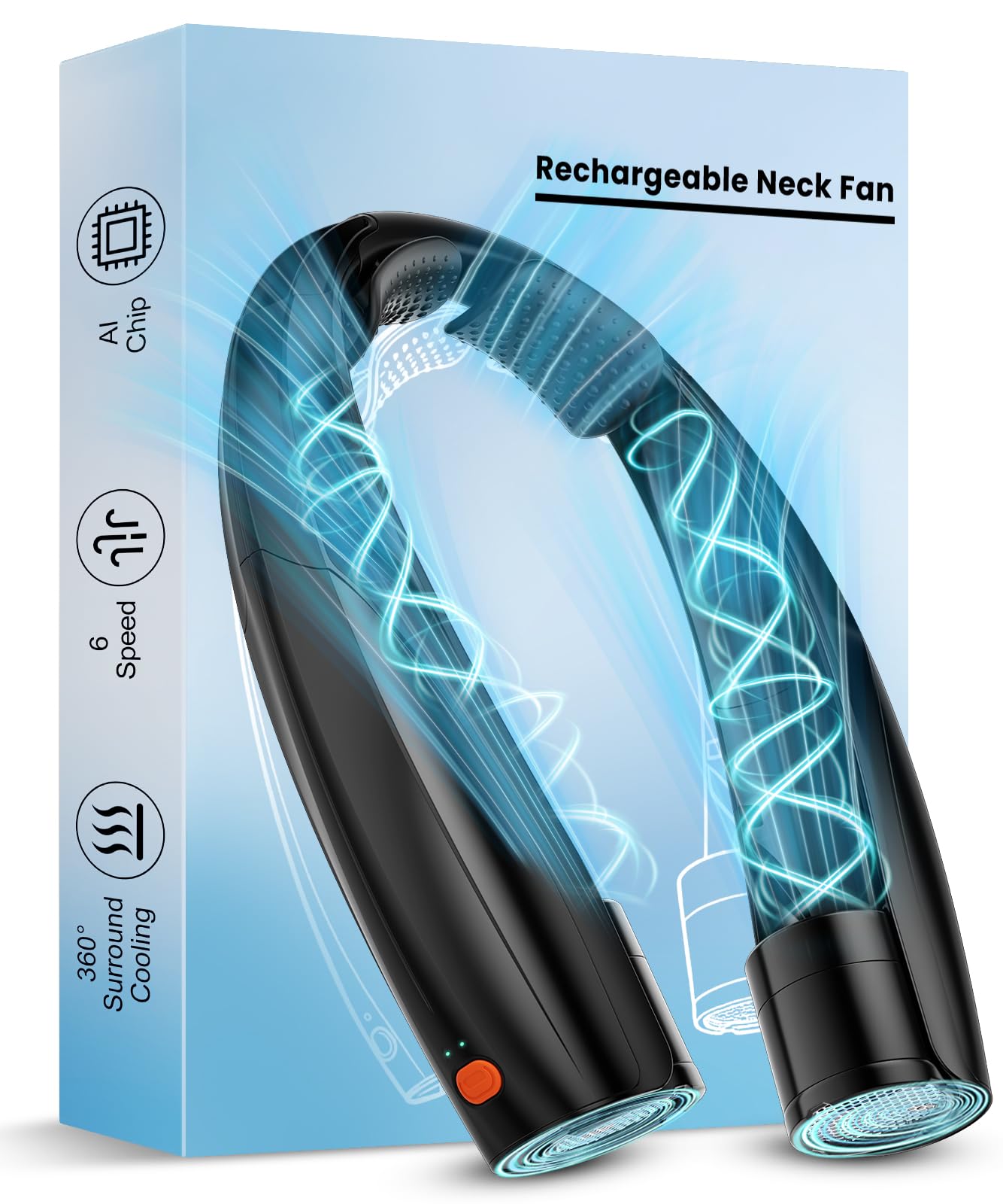 Elrerue Q3 Neck Fan