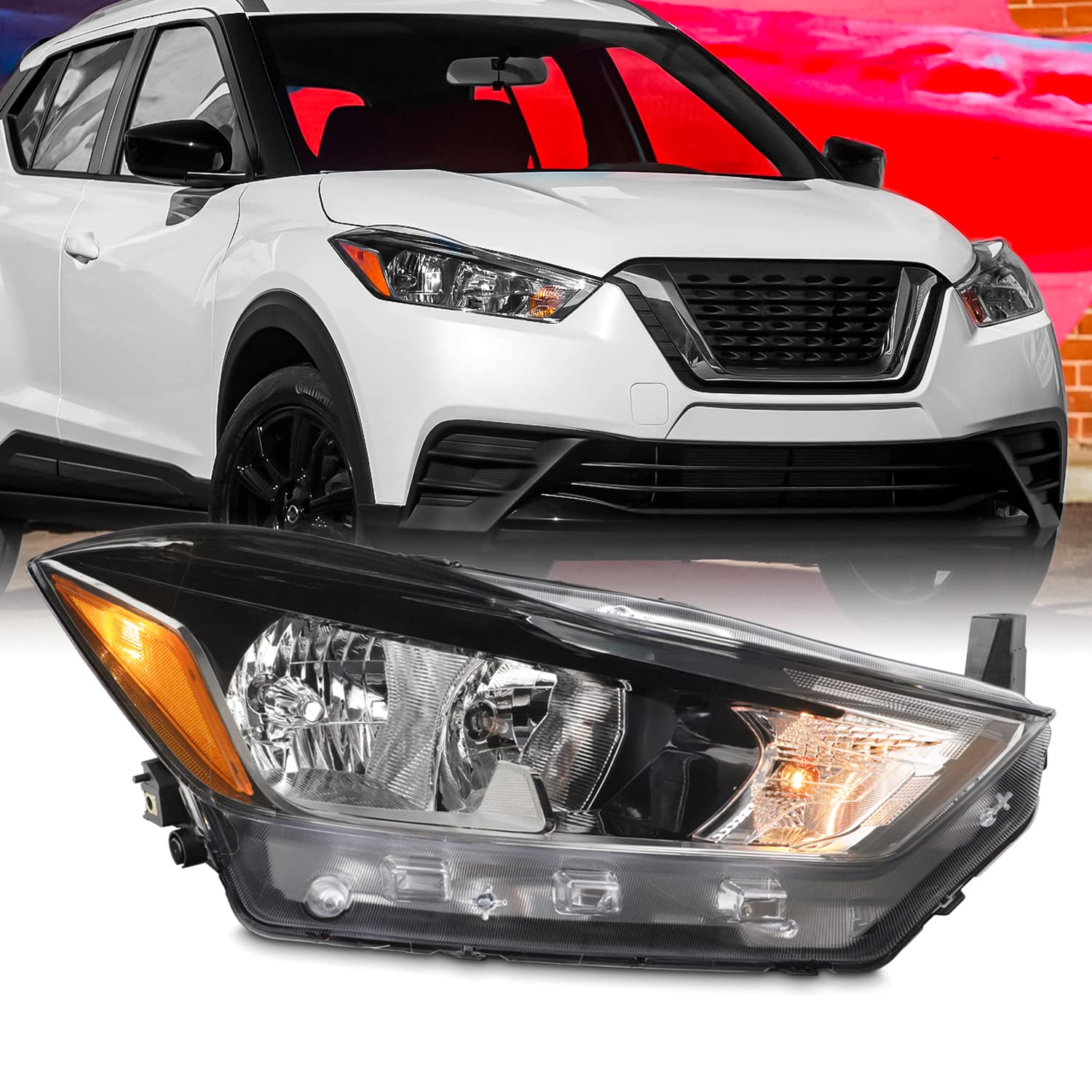 Amazon.com: AKKON - Fit 2018 2019 2020 Nissan Kicks S/SV Model
