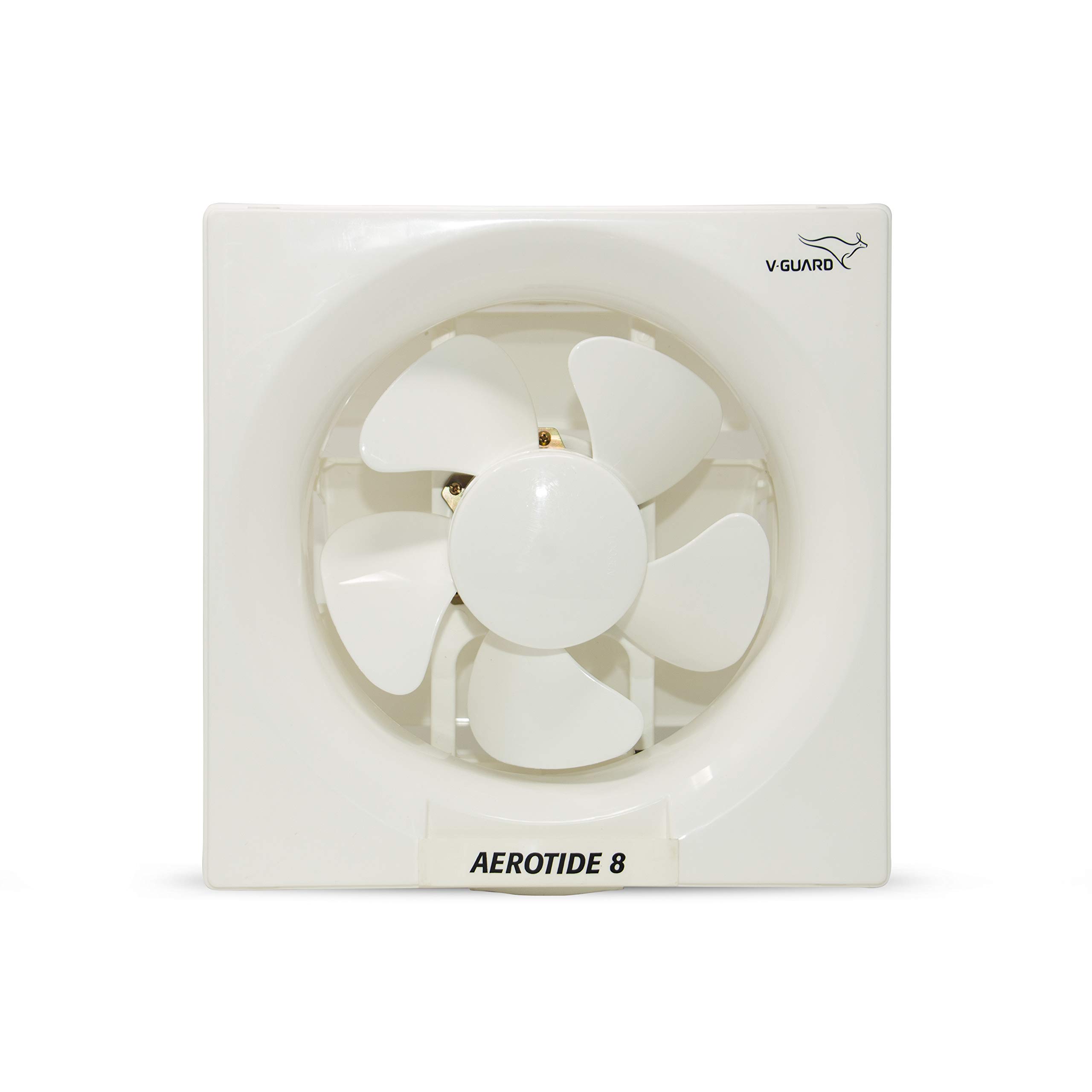 V-Guard Aerotide 8 Exhaust Fan; Speed: 1300 RPM, Sweep: 20cm (200mm) and Air Delivery: 520 m³/h | Suitable for Kitchen, Bathroom & Office | (White) (Blade Size: 8 inch) (B08KD6R885) Amazon Price History, Amazon Price Tracker