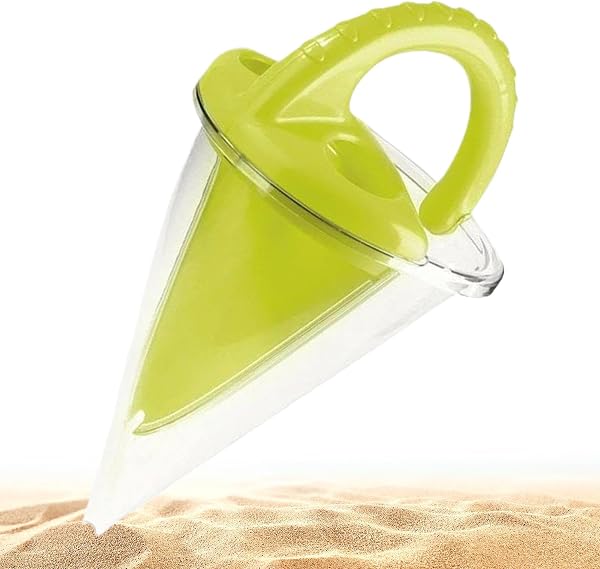 Zabawka Plażowa Lejek Do Piasku - Edukacyjna Gra Budowy Zamków Z Mieszaniem | Zabawka Plażowa Zamek Kropelkowy | Dla Dzieci 4-8 Lat, Chłopców i Dziewczynek, Wakacje, Podróż, Lato