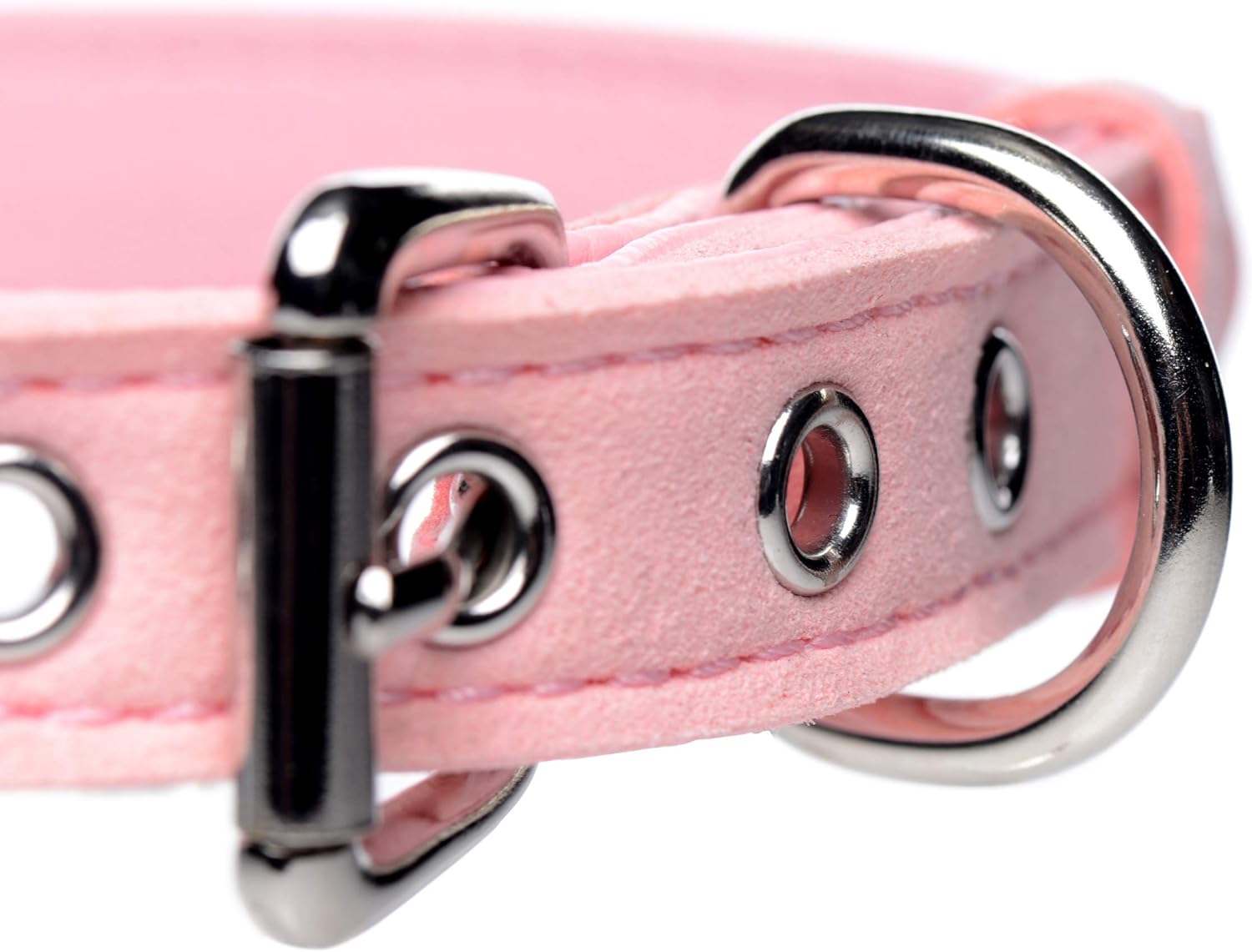 Sugar Kitty Cat Bell Collar - Pink/Silver