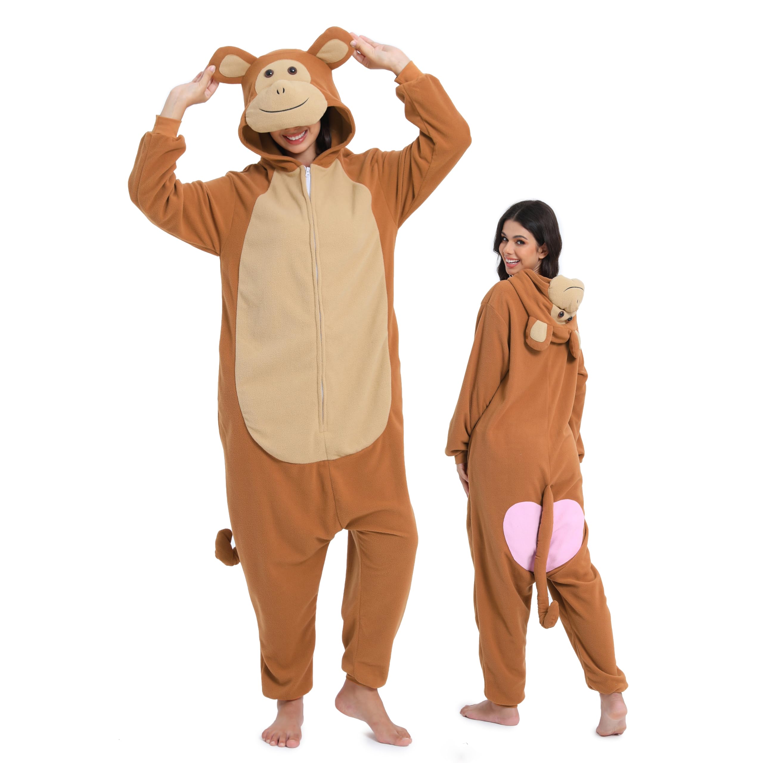 LBJR Pigiama Animali Adulti Cosplay Costume Pigiamone Intero Onesie