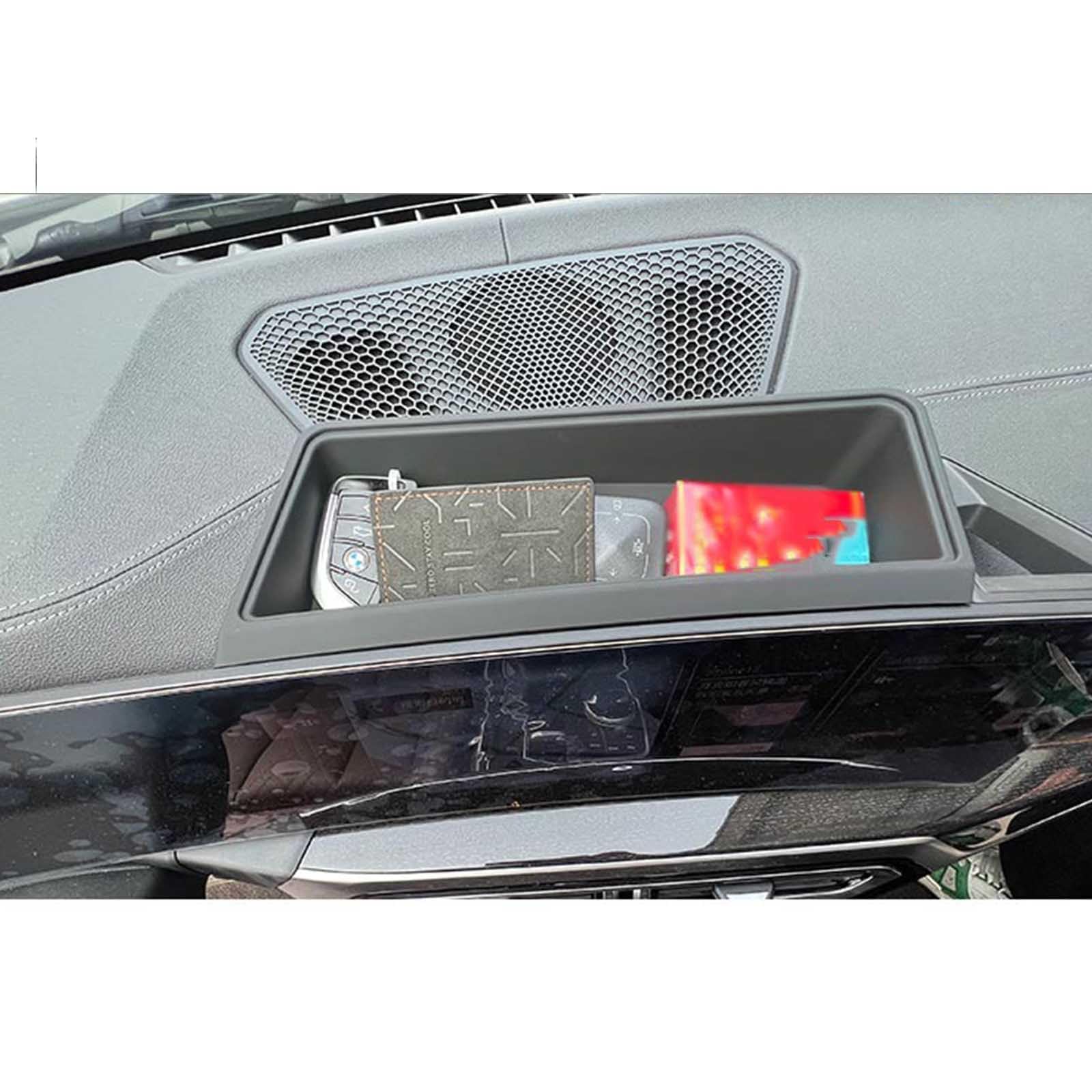 Auto-Armaturenbrett-Aufbewahrungsbox für BMW G20 2023, Auto Armaturenbrett Ablage Brillenhalterung Anti-Rutsch Auto Zubehör