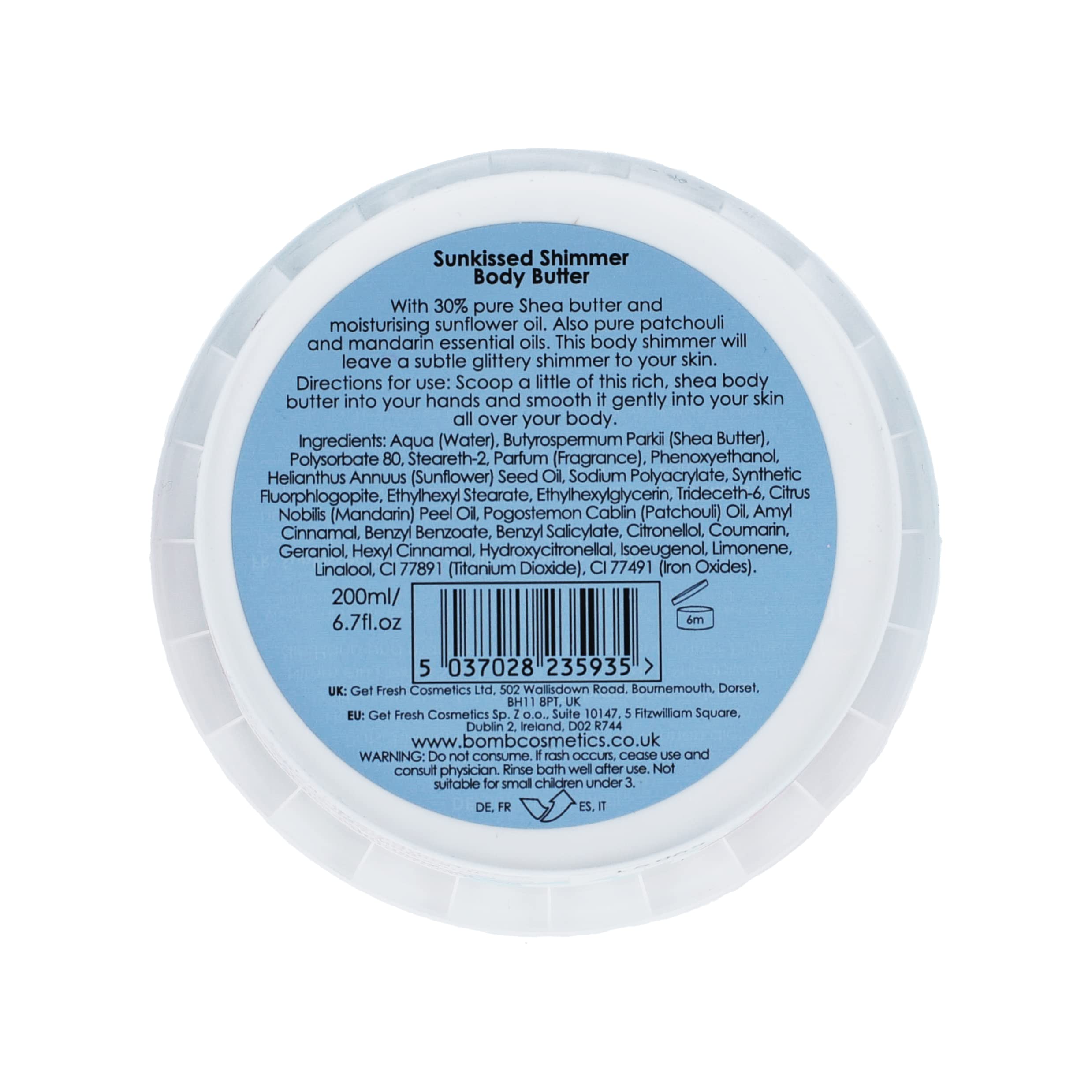 Bomb Cosmetics Sunkissed Shimmering Body Butter