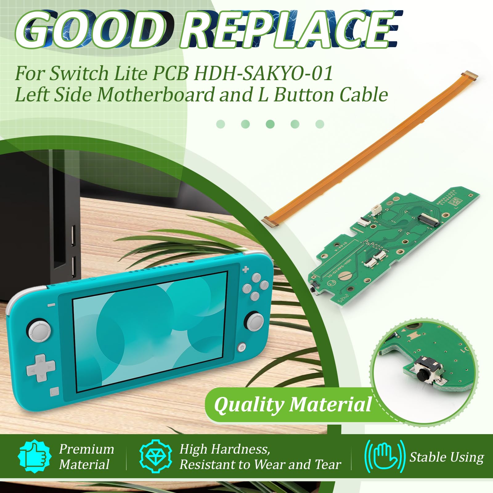 Amazon.com: Left L Side Motherboard for Nintendo Switch Lite L