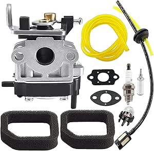 VINGVO Carburateur De Rechange Pour Tondeuse à Gazon Carburateur Avec Joint Pour 715473 138432