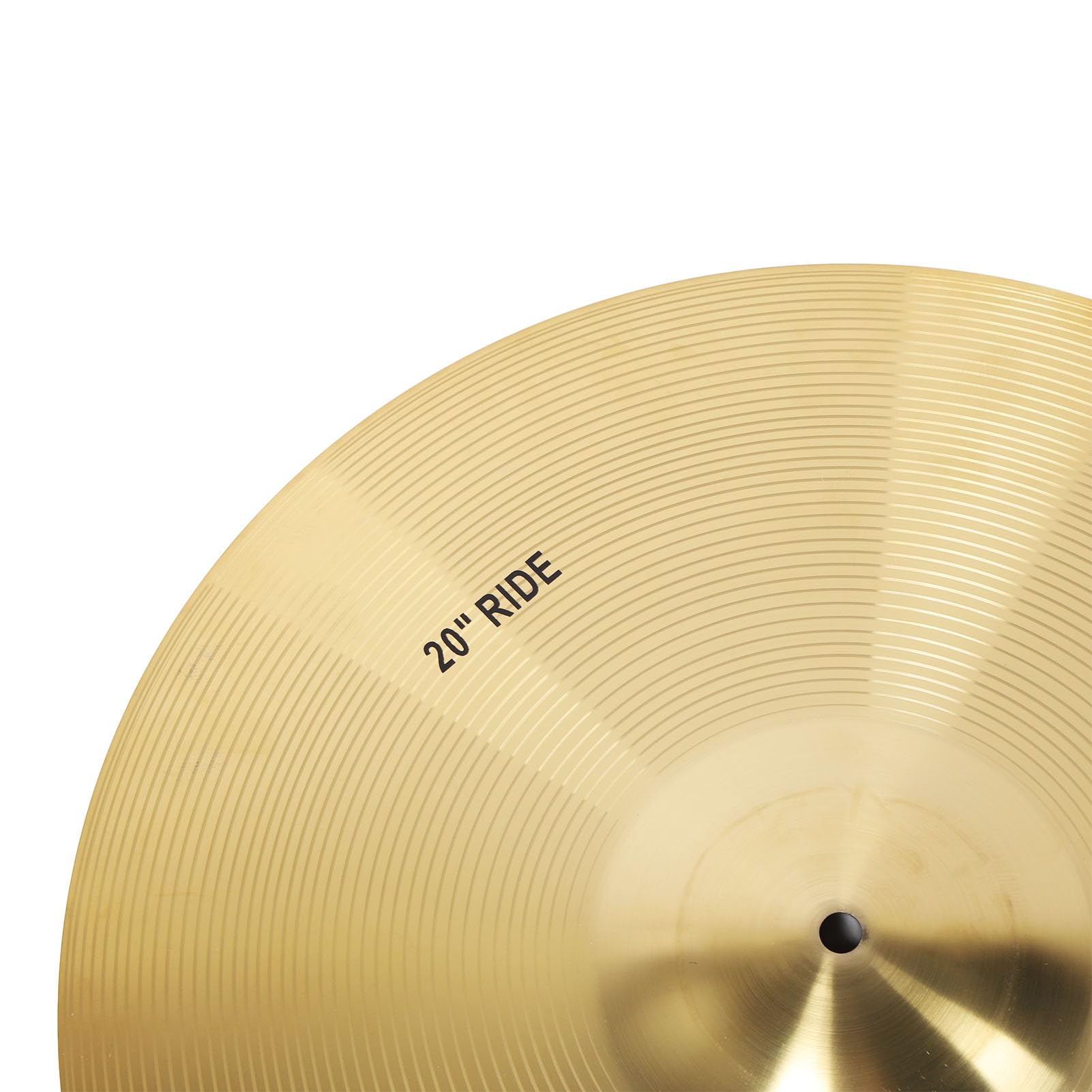 Dpofirs Set di Piatti in Ottone di Squisita Fattura con Feedback Sonoro Migliorato per Esercitarsi con la Batteria - Set da 5 Pezzi 12 Pollici 14 Pollici 16 18 20 per Percussionisti