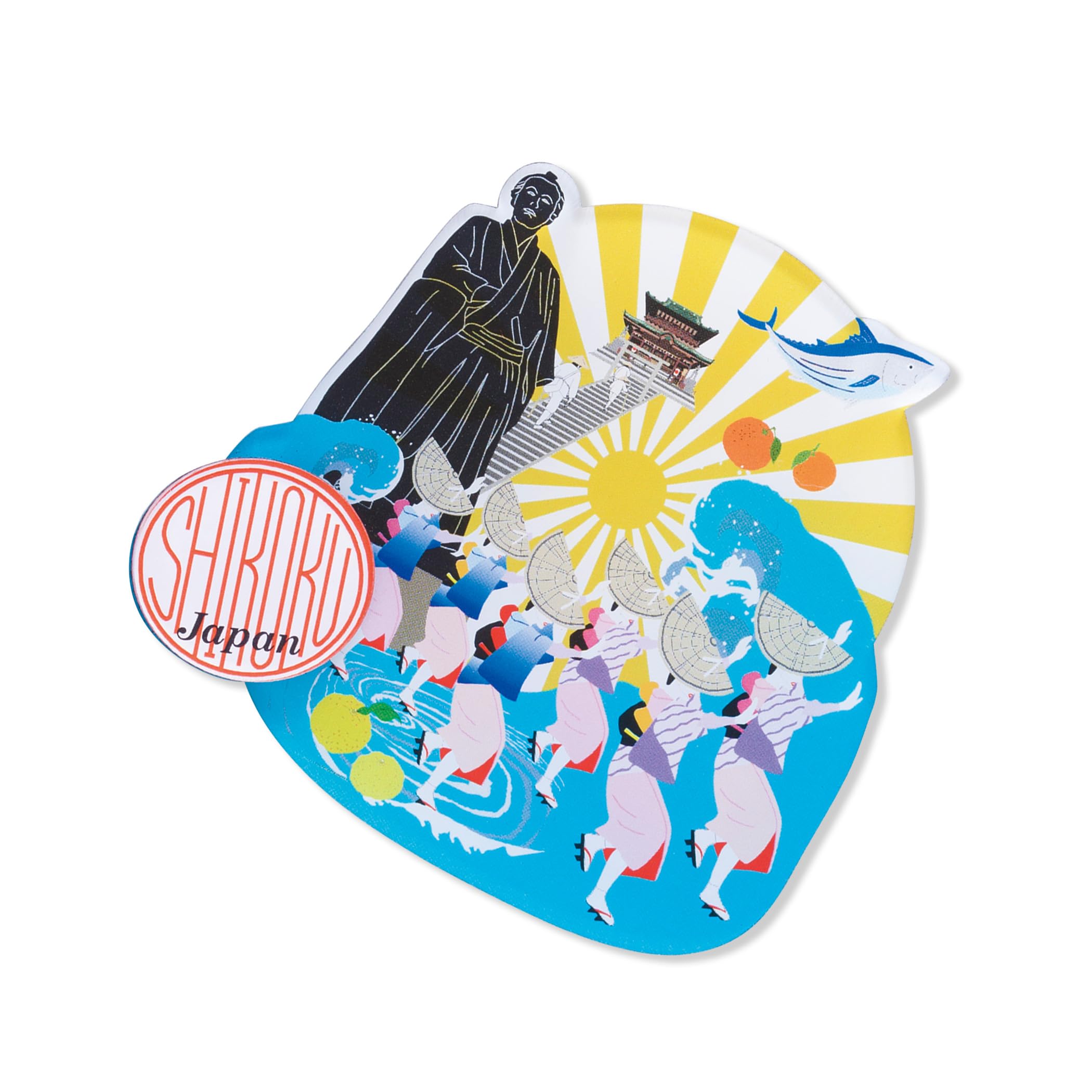 Amazon | のレン マグネット 磁石 (ジャパノラマ - 四国) Japanese