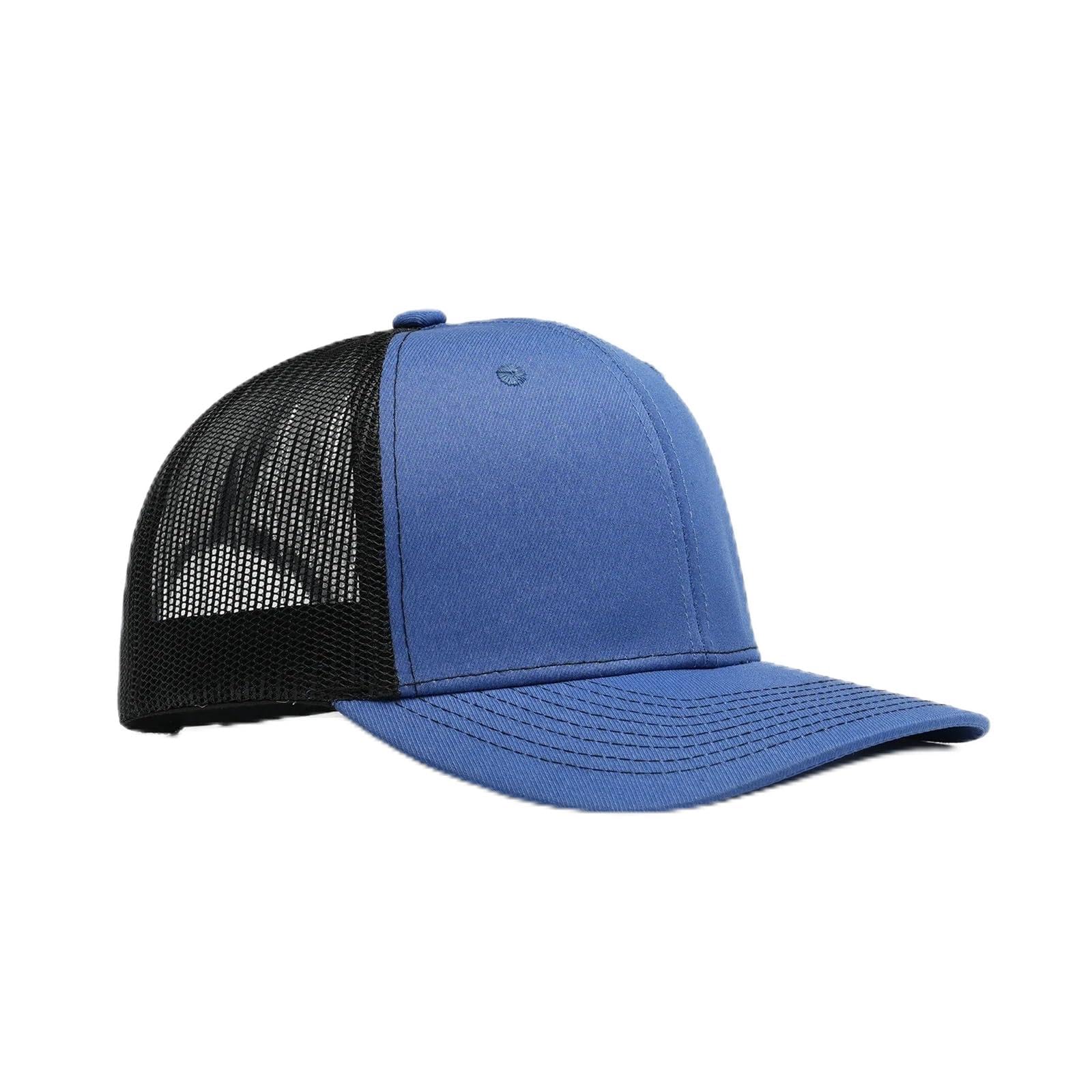 Gorras de béisbol en blanco con malla transpirable y logotipo bordado personalizado 5