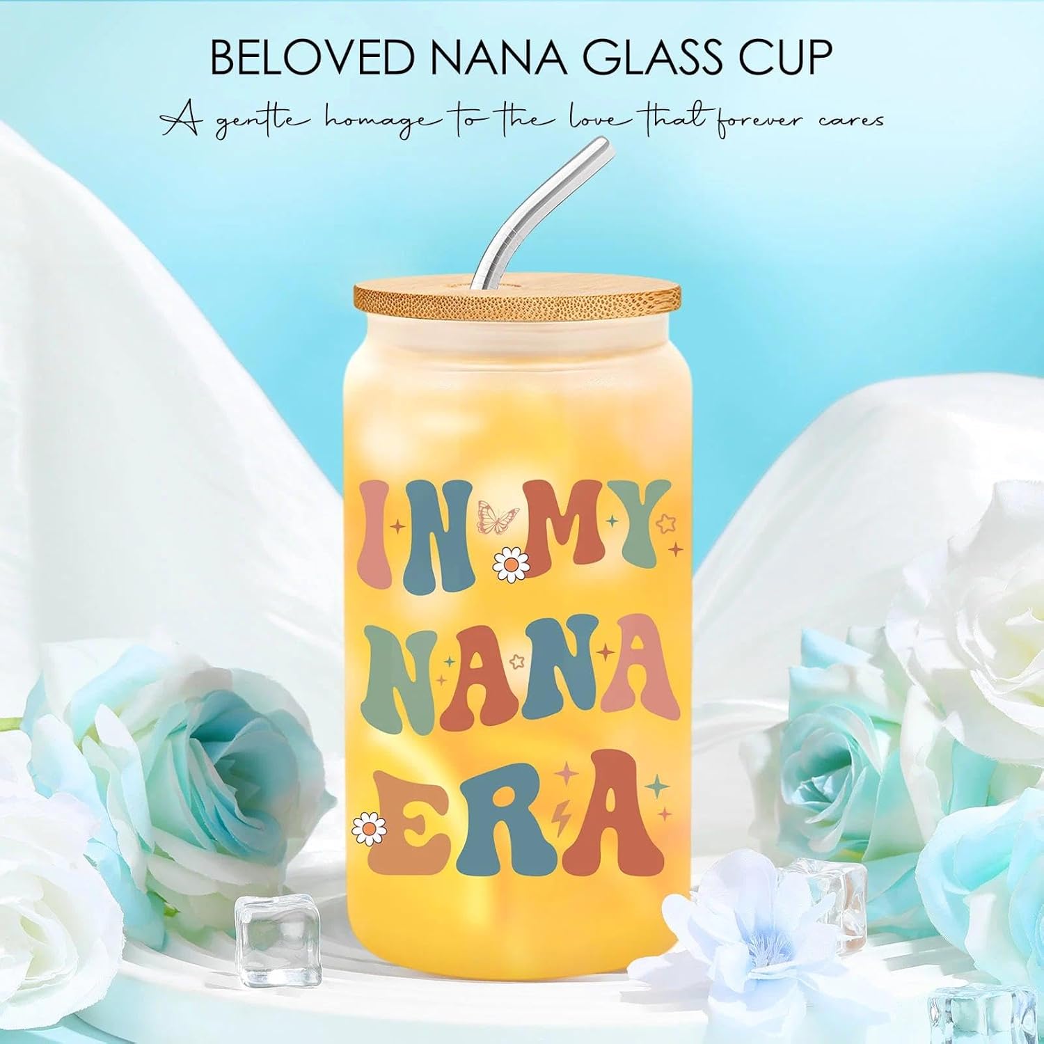 Gifts for Nana Birthday Nana Gifts from Grandkids Best Grandma Ever Gift Merch for Christmas, Happy Birthday Funny Grandma Gift Ideas for Women from Grandson, Granddaughter, Grandkids with Tote Bag - Image 3