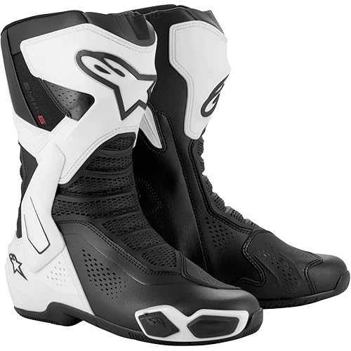Alpinestars SMX-6 v3 Vented Motorcycle Boots, Advanced Ventilation, Superior Grip, Durable Design, High-Performance Comfort