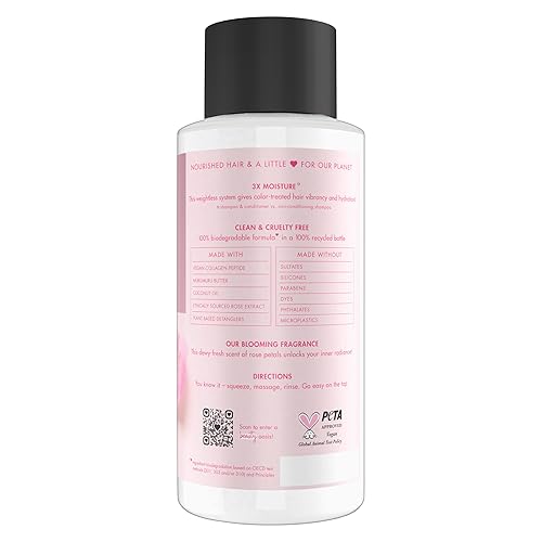 Miniatura 2 de Love Beauty and Planet Blooming Color - Acondicionador 100% biodegradable seguro de color para cabello teñido con mantequilla de Murumuru y
