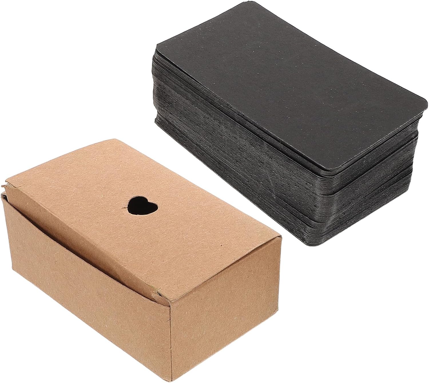 100 Sztuk Sztuk Czarnych Kart Blank Kartoników Do Pisania Wielofunkcyjne Karty Do Gier Planszowych Zakładki i Karty Podpisowe i Rozrywki i Projektów DIY