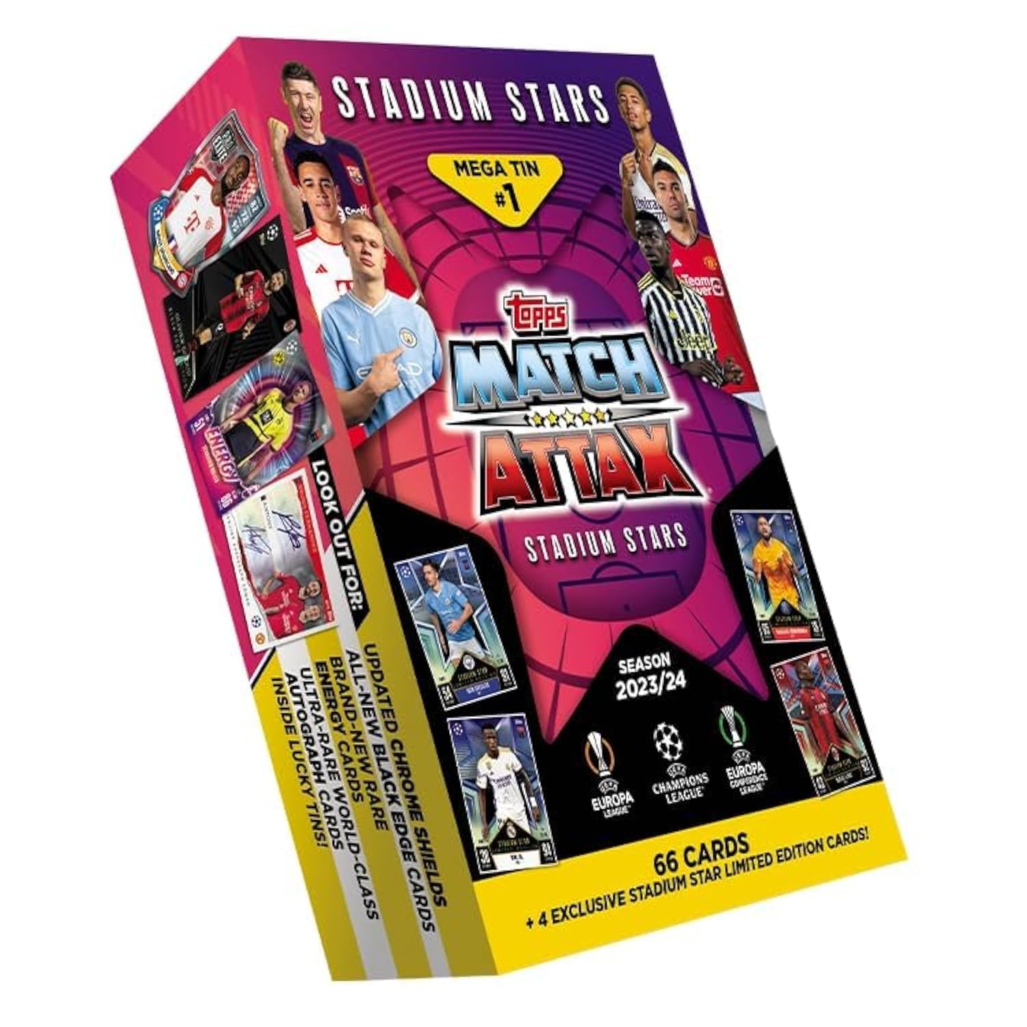 See full amazon price history chart for Topps Match Attax 23/24 - Mega Tin 1 - Contains 66 Match Attax Cards Plus 4 Exclusive Stadium Stars Limited Edition Cards Topps Match Attax 23/24 - Mega Tin 1 - Contains 66 Match Attax Cards Plus 4 Exclusive Stadium Stars Limited Edition Cards (B0CDLW5Y23) Amazon Price History, Amazon Price Tracker