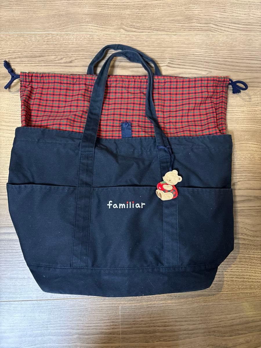 Amazon.co.jp: ファミリア マザーズバッグ 赤 : ファッション