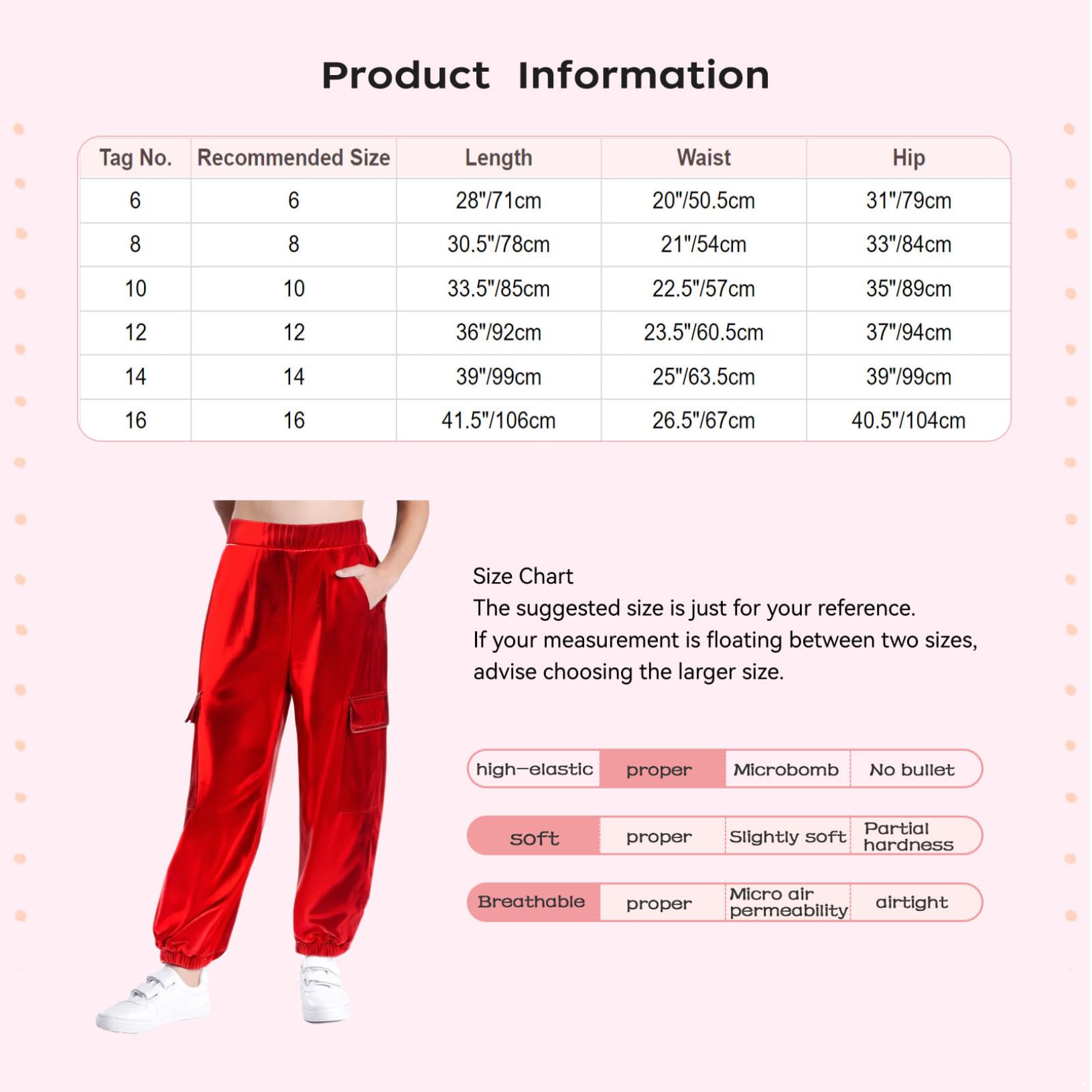 Freebily Pantalones De Cuero Metálico Brillante para Niñas Niños Pantalones Deportivos Elásticos para Jazz Hip Hop Pantalón De Baile Fiesta Discoteca