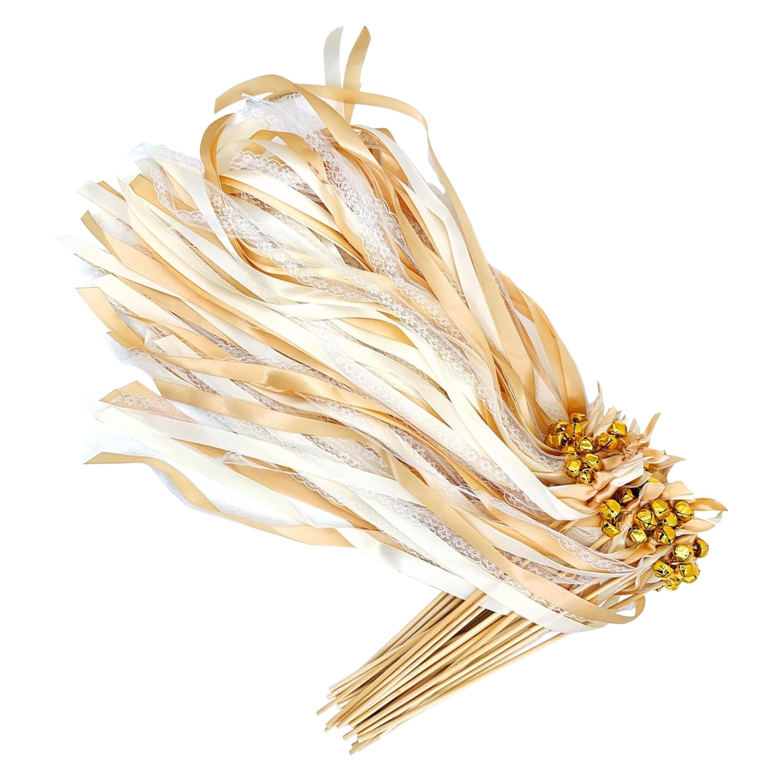 Baguettes de mariage en ruban pour créer des souvenirs de cérémonie magiques