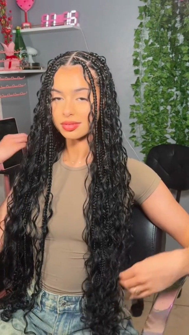Benehair Boho Braids Human Hair Extensions - 20 Inch Deep  display picture 3