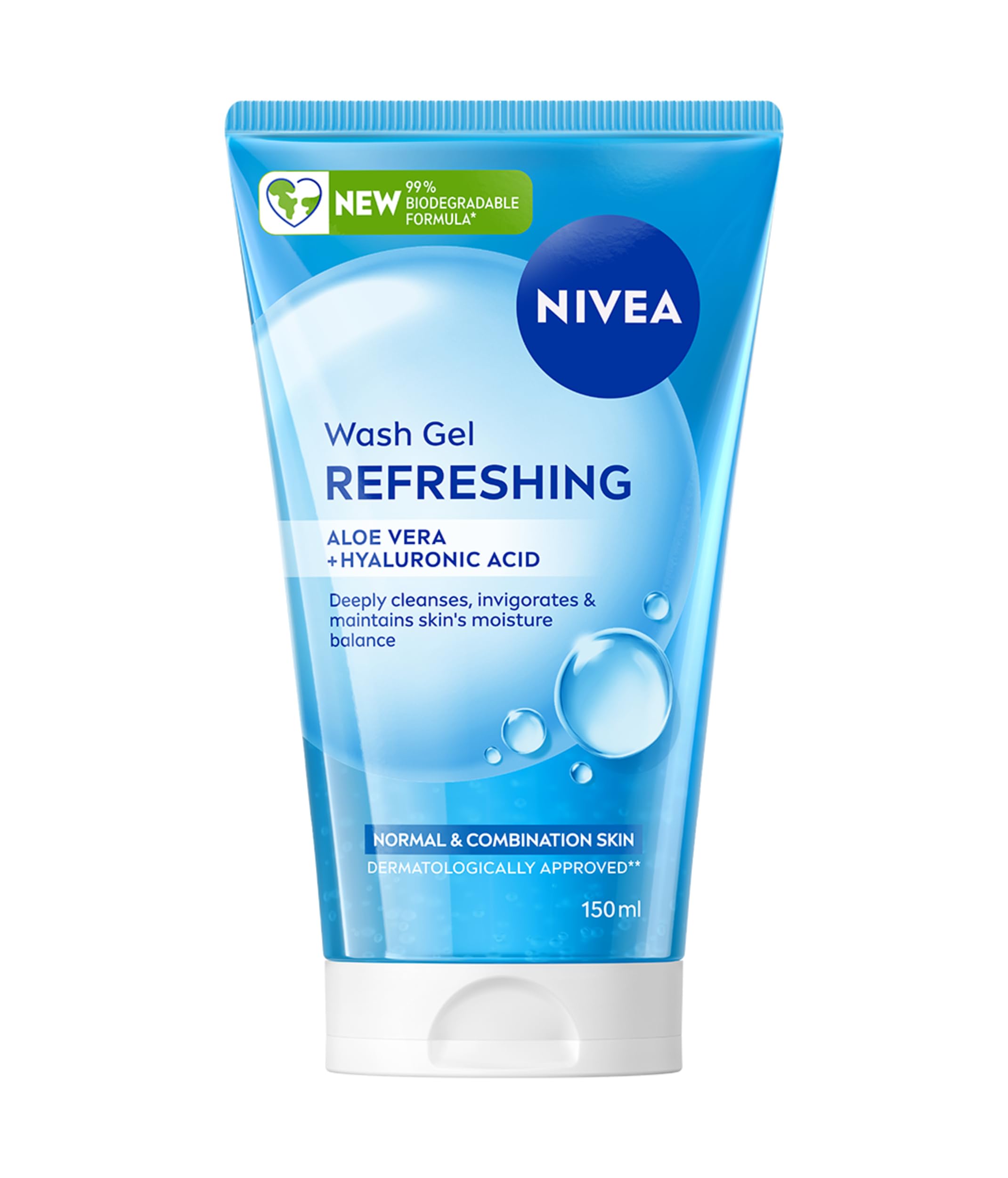 Nivea Refreshing Face Wash Gel, 150 Ml, Pack Of 6