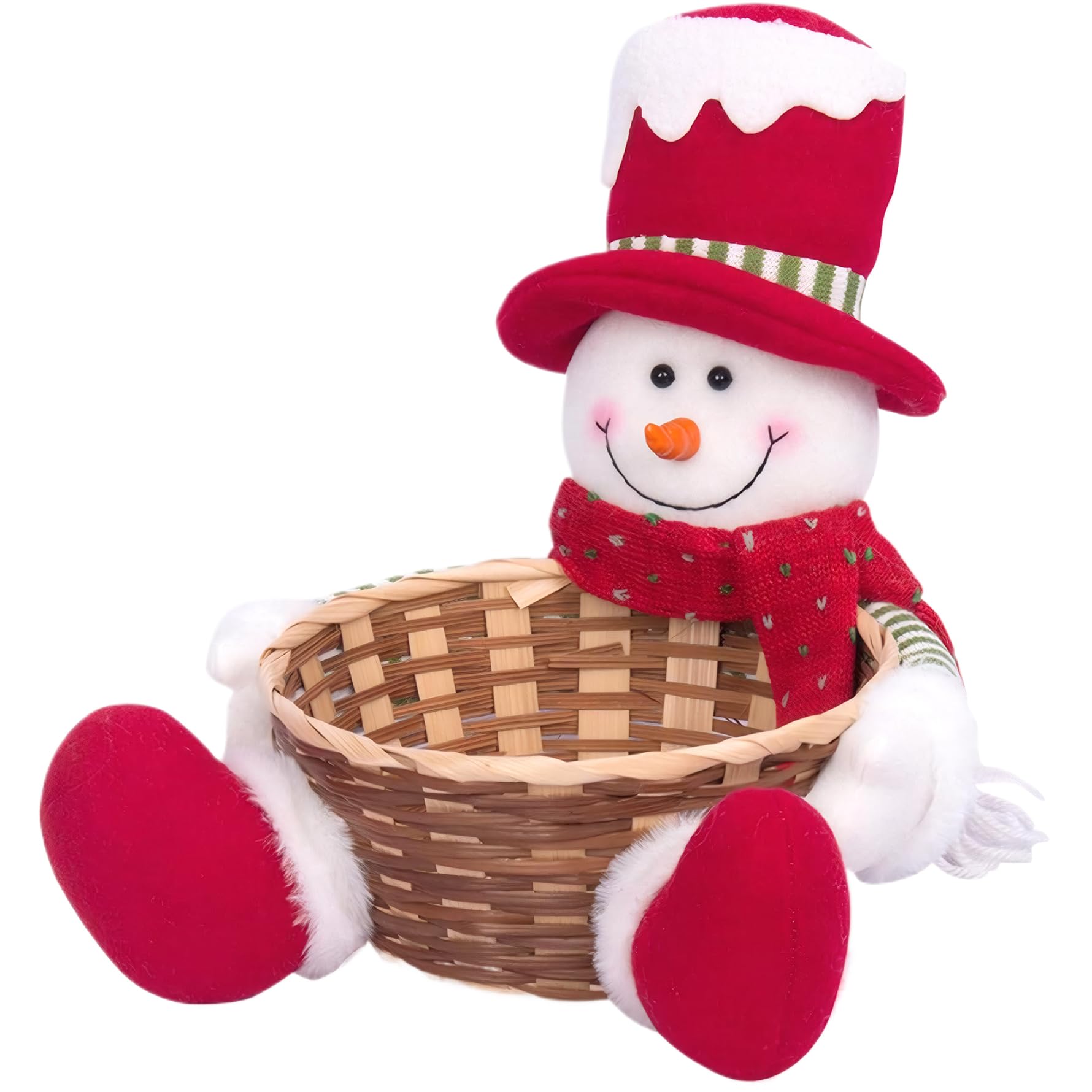 Panier à bonbons Noël pour embellir votre bureau et vos tables de fêtes en hiver