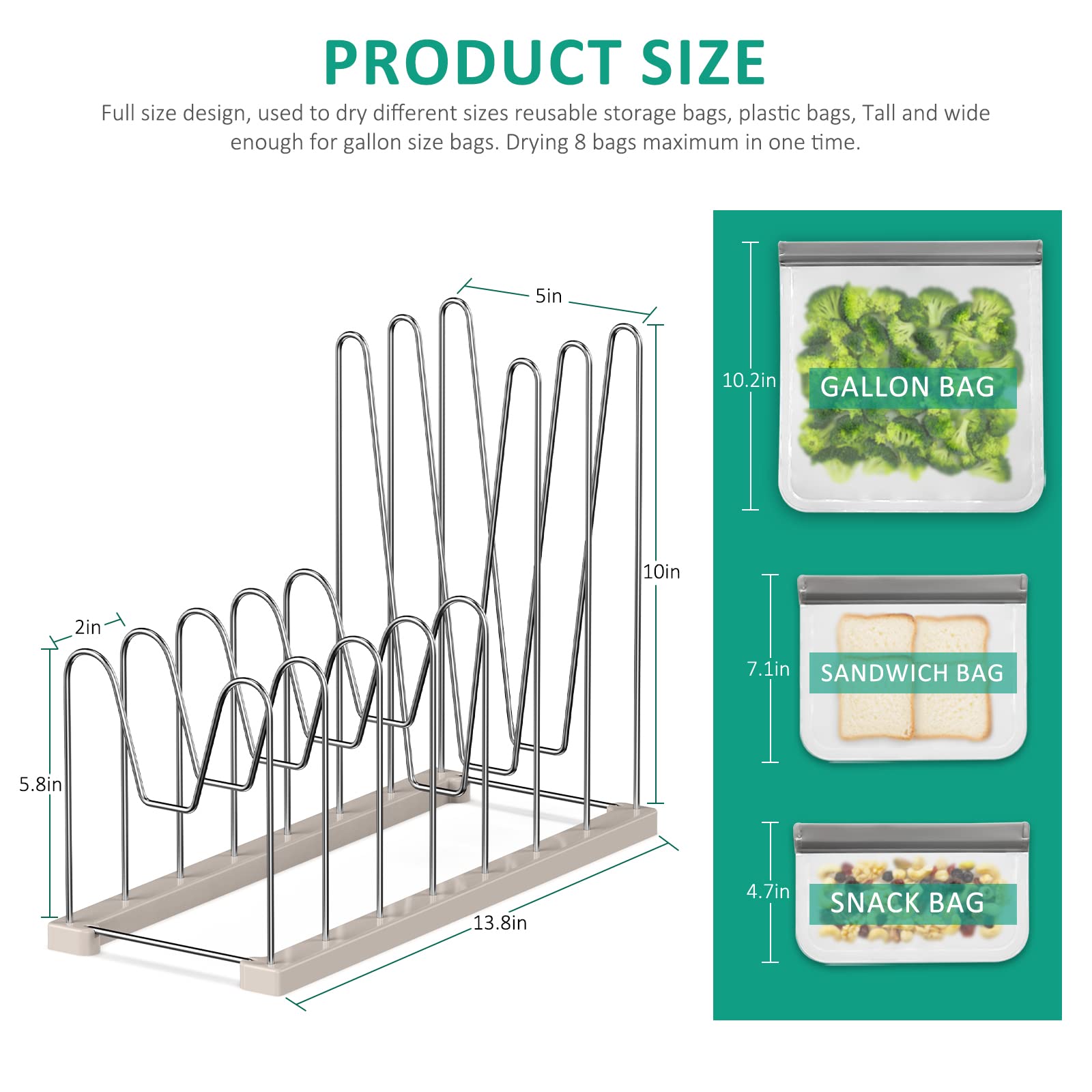 Pastic Rack Sack Plastic Bag Drying Rack Nordic By Nature Silicone Drying Rack For