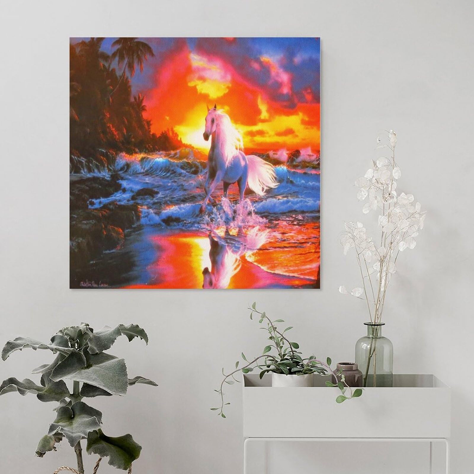 Amazon.co.jp: クリスチャン・リーセ・ラッセン作「フリースピリット