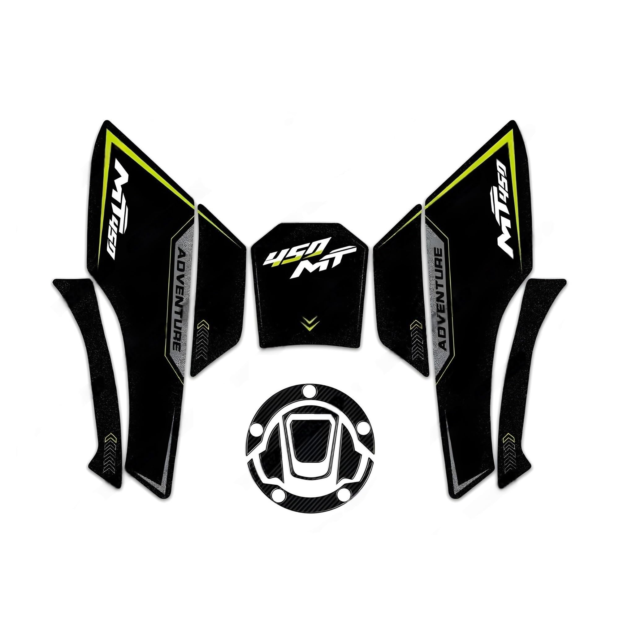 Fuel Tank Protector for 450MT 450 MT 2024 Tank Pad Sticker Motorcycle Fuel Protection Decals