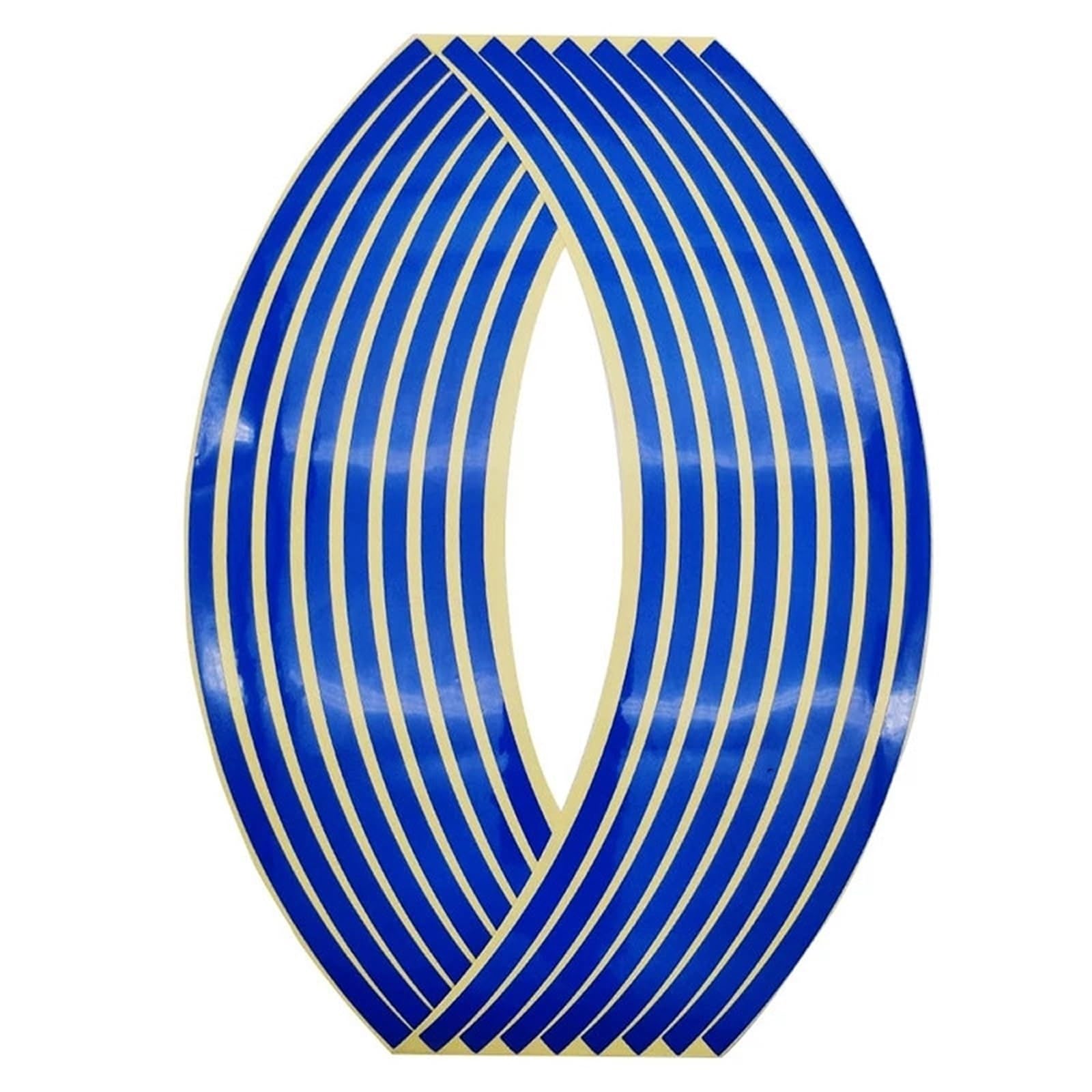 Motorcycle Front Wheel Rim Stickers Reflective Stripes Motorcycle Stickers Reflective Sticker Motorcycles Wheel Sticker Wheel Rim Tape(Black)