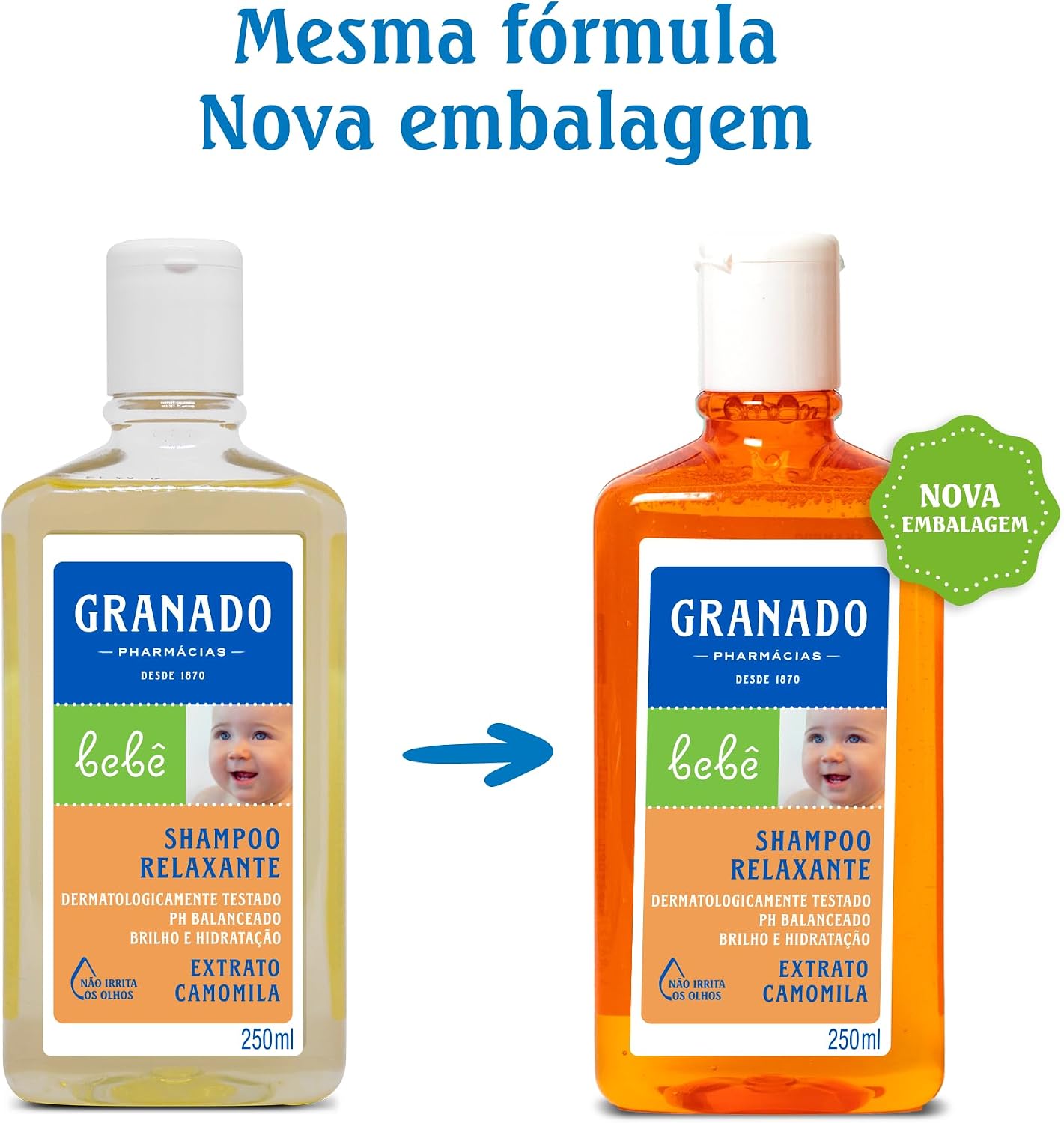 Granado Shampoo Bebê, Camomila, 250ml