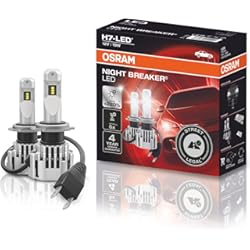 Bombillas Led Kia Sportage OSRAM NIGHT BREAKER H7-LED, hasta un 220% más de brillo, primera luz de cruce homologada para uso en carretera