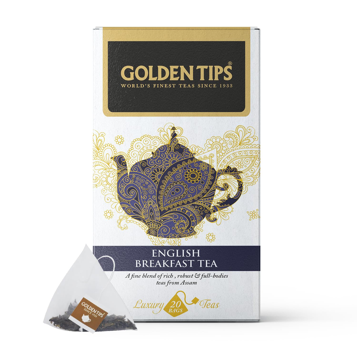 Darjeeling Pyramid English Breakfast Tea Bag (20 cups, 40 Grams)