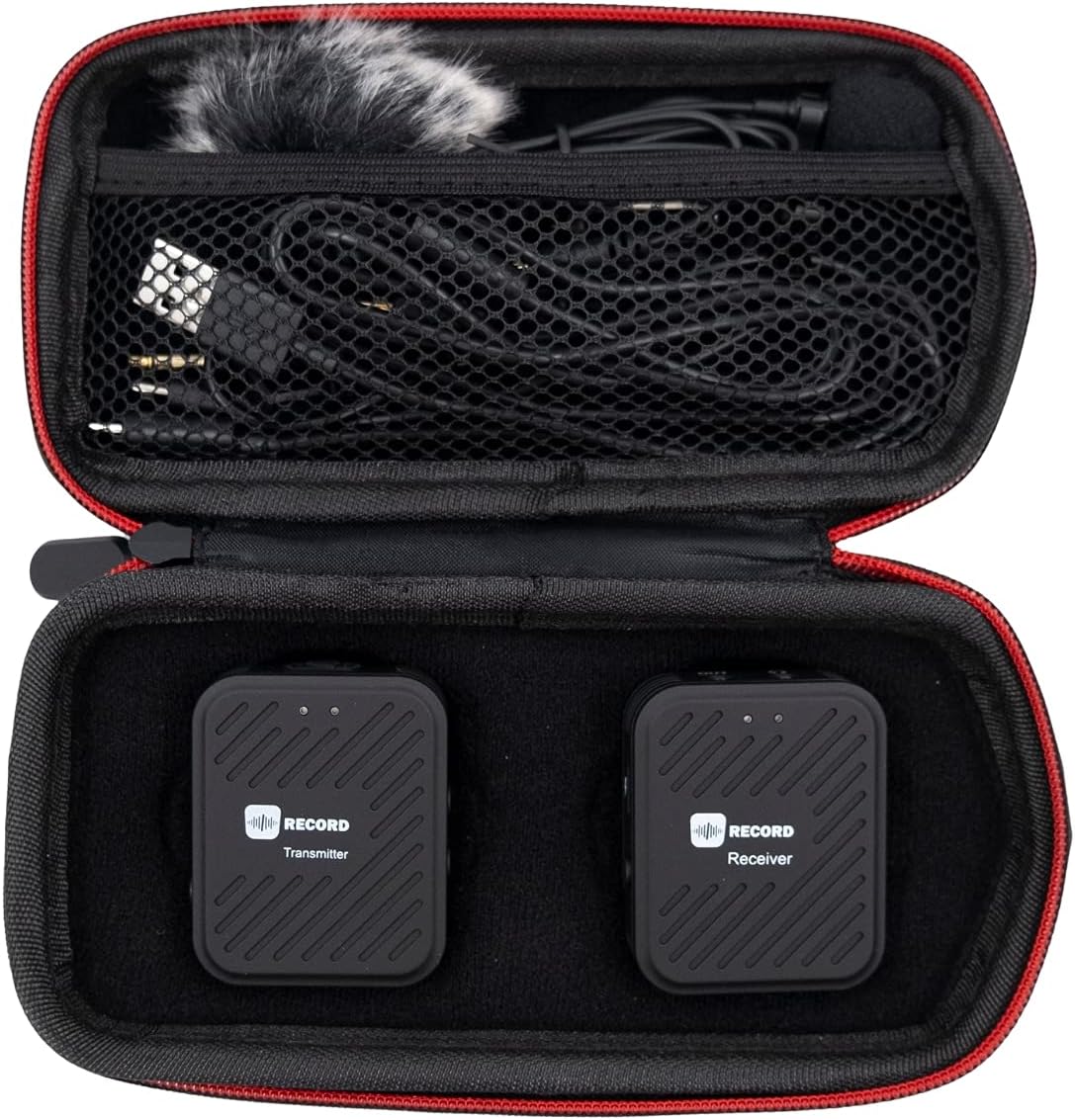 Record WM61 Wireless Microphone Set for smartphone, tablet, camera or ...