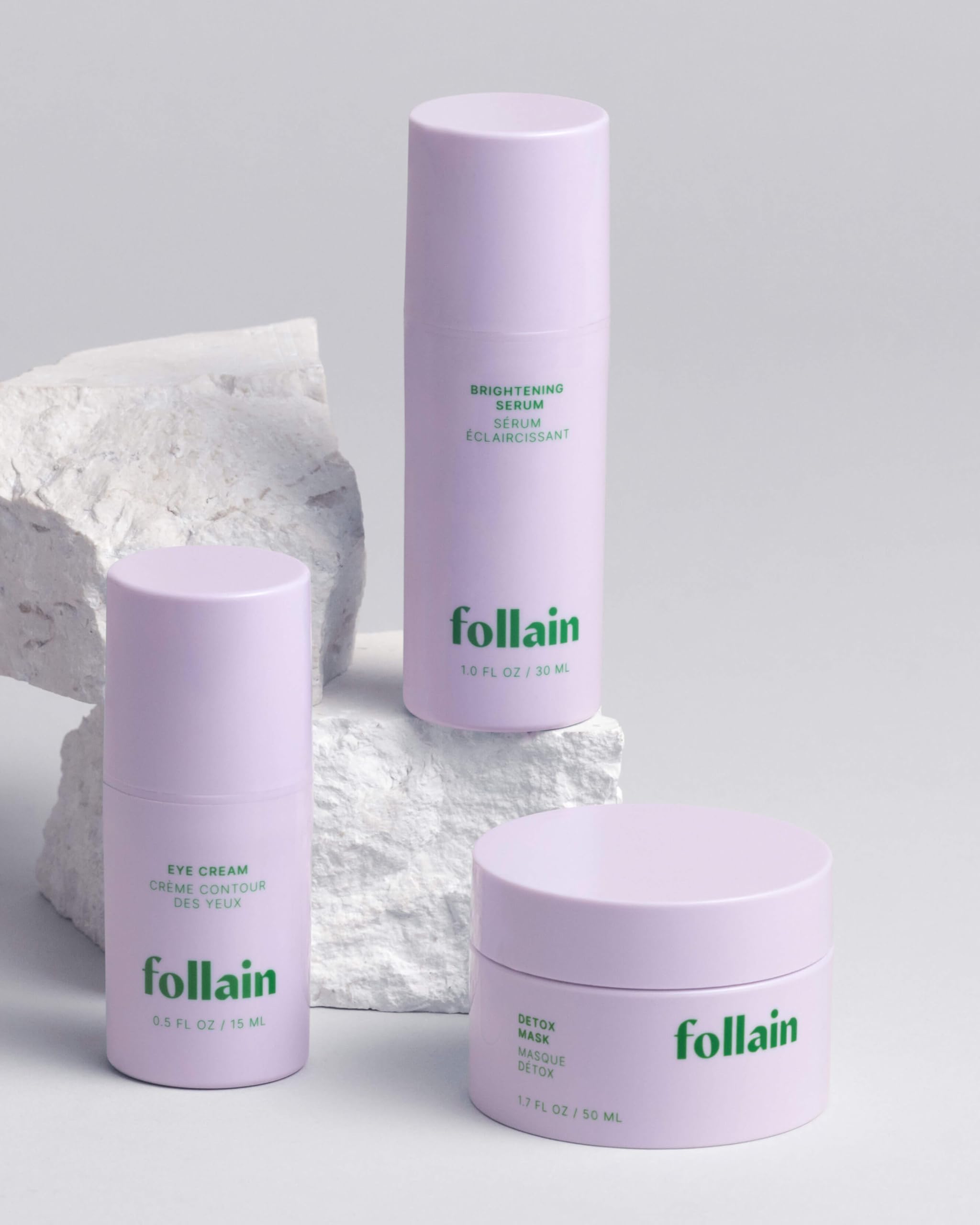 Follain Clay Detox Face Mask for Combination to Oily Skin | Deeply Clean, Purify Pores, Balance & Reduce Shine - Clean Beauty, AHA BHA PHA Resurfacing Treatment - Vegan & Cruelty-Free